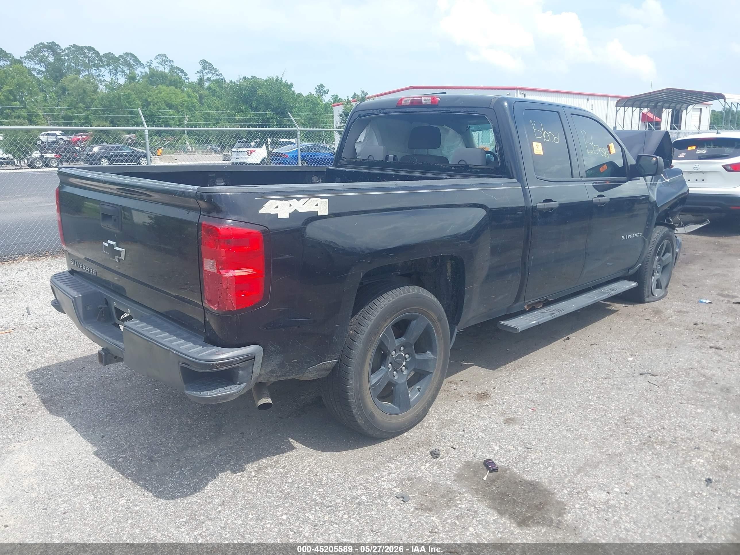 2015 Chevrolet Silverado 1500 Wt Черный vin: 1GCVKPEHXFZ326450