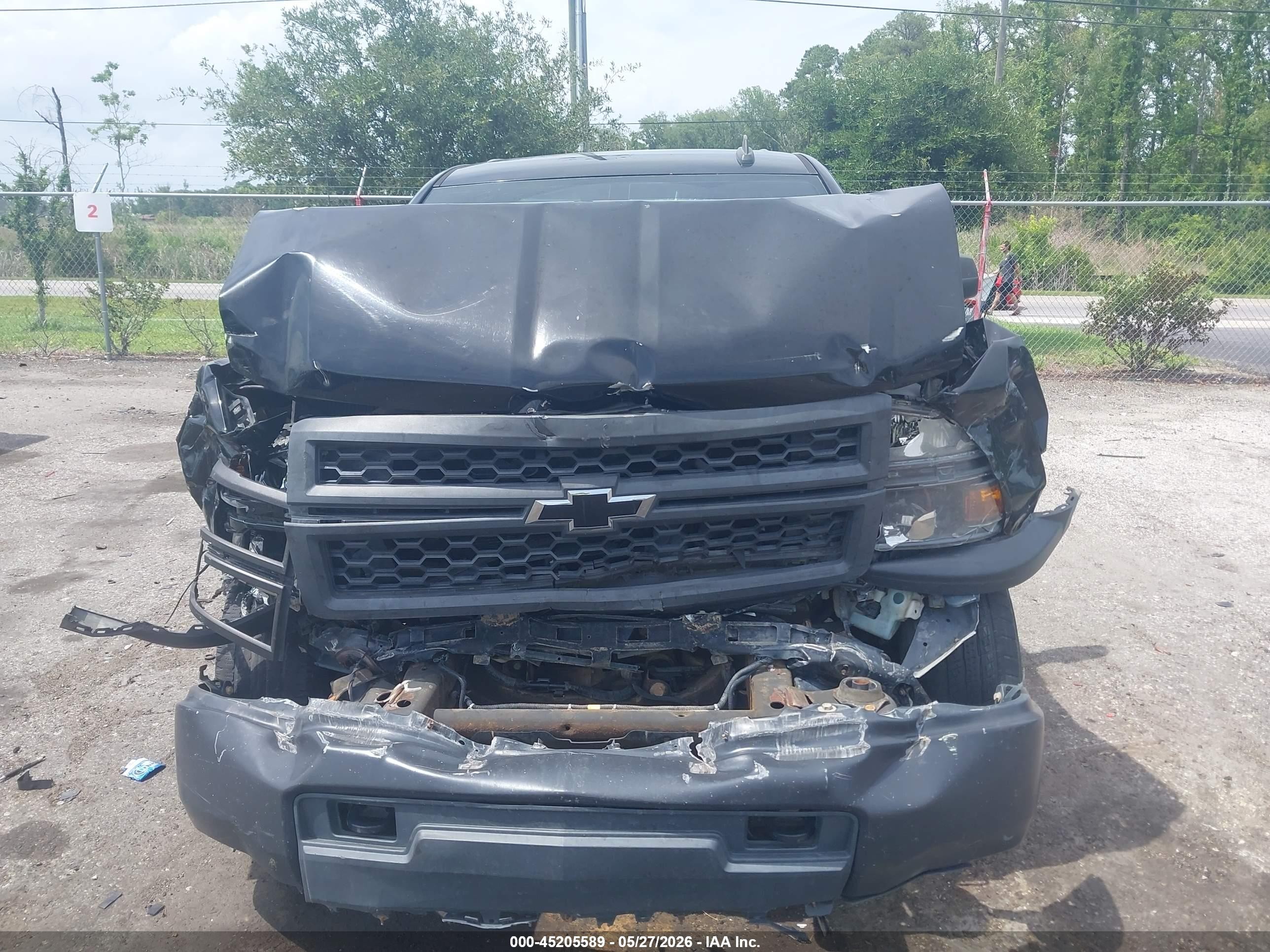 2015 Chevrolet Silverado 1500 Wt Черный vin: 1GCVKPEHXFZ326450