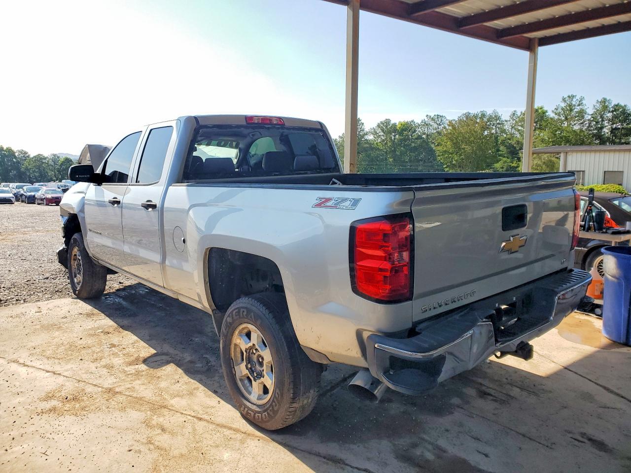 2014 Chevrolet Silverado K1500 Lt Silver vin: 1GCVKREC0EZ102022