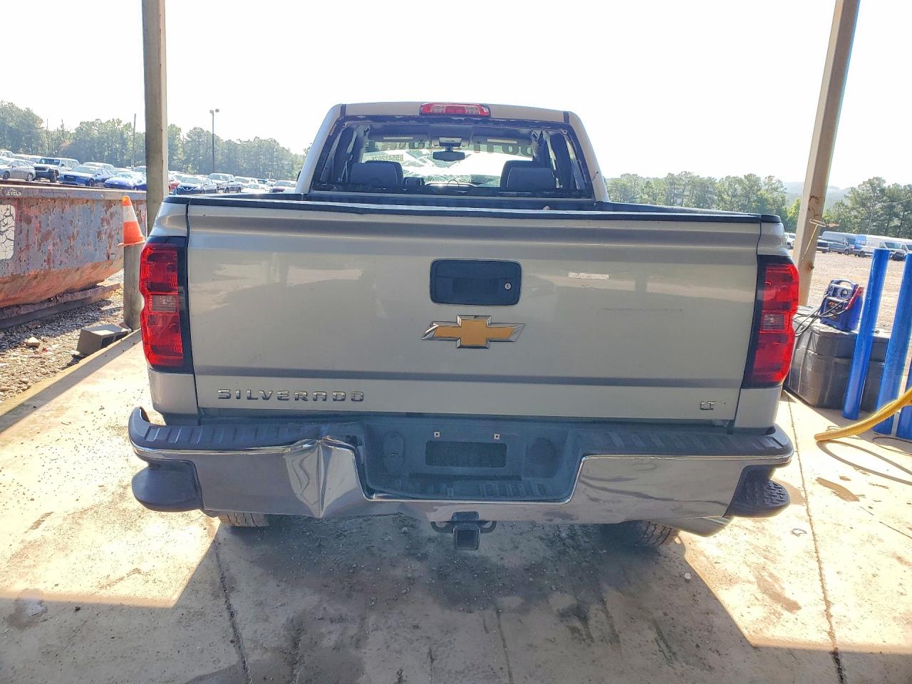 2014 Chevrolet Silverado K1500 Lt Silver vin: 1GCVKREC0EZ102022
