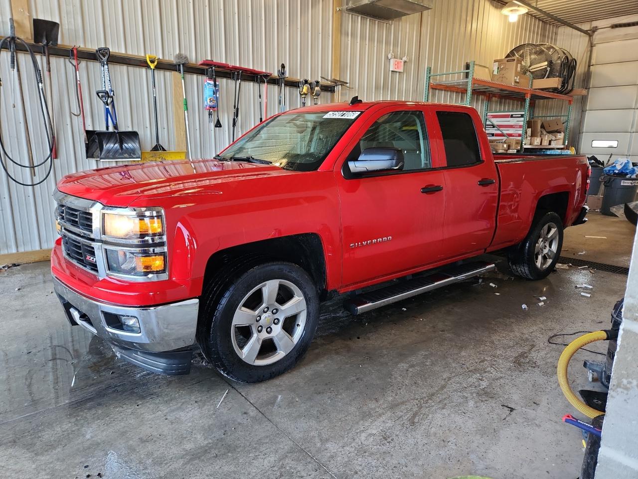 2014 Chevrolet Silverado K1500 Lt Red vin: 1GCVKREC0EZ103011 Damage: Front Valance, Broken, Replacement Required