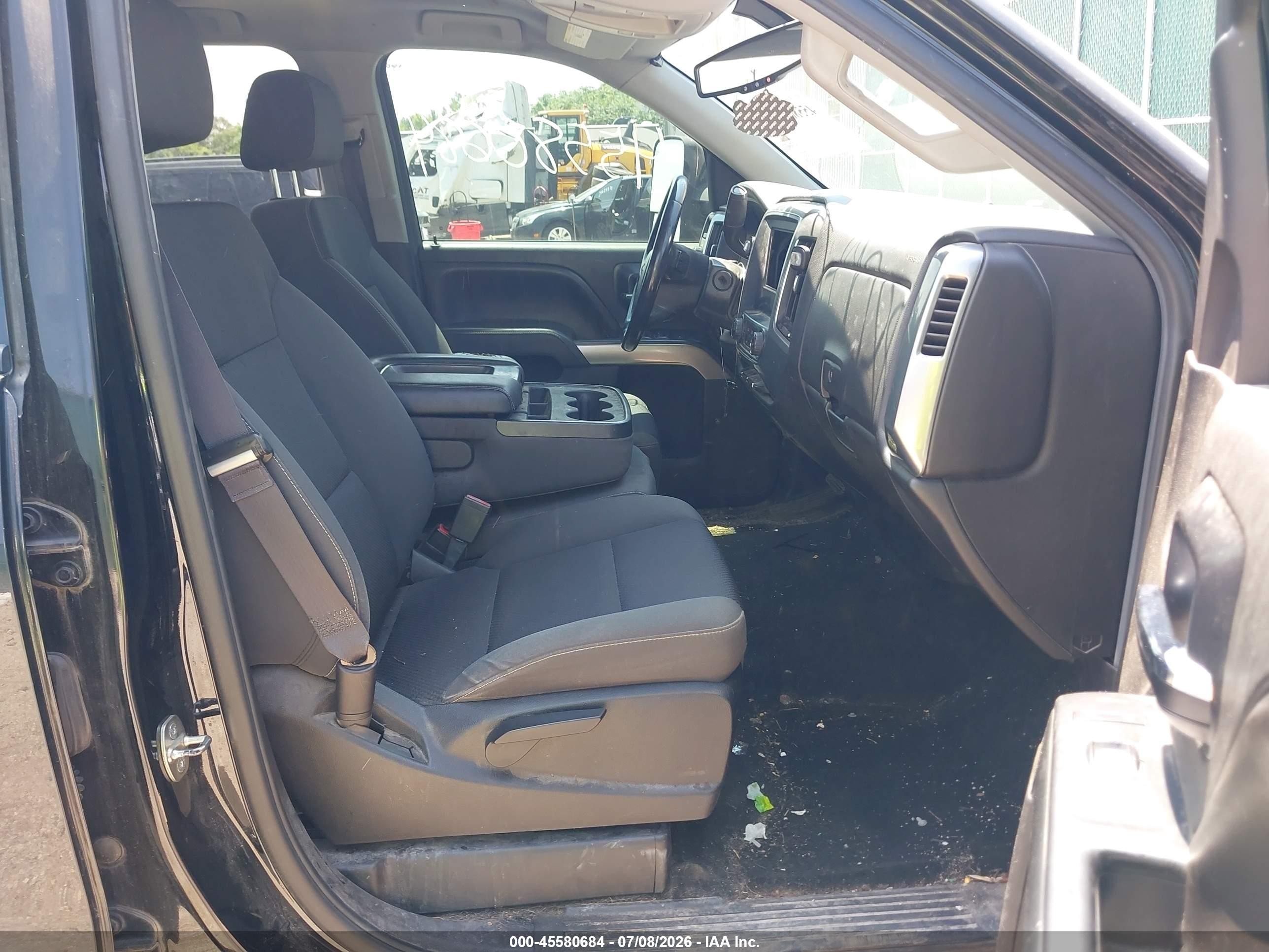 2014 Chevrolet Silverado 1500 Lt Черный vin: 1GCVKREC0EZ157974