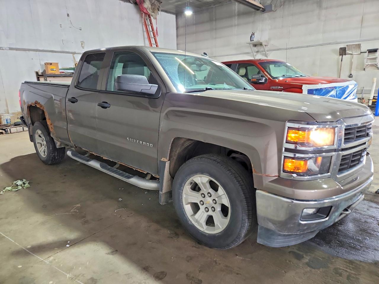 2014 Chevrolet Silverado K1500 Lt Silver vin: 1GCVKREC0EZ179263