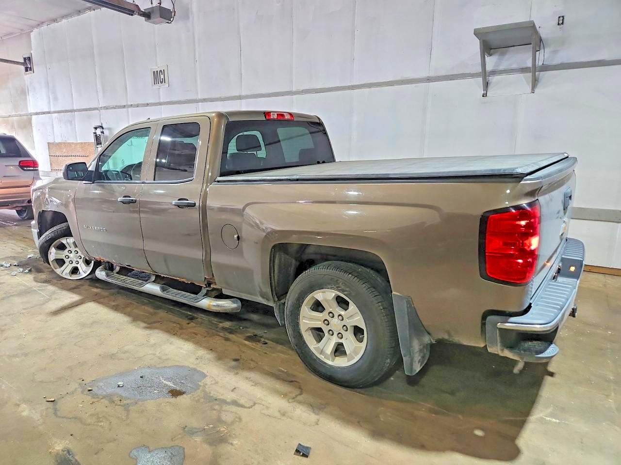 2014 Chevrolet Silverado K1500 Lt Silver vin: 1GCVKREC0EZ179263