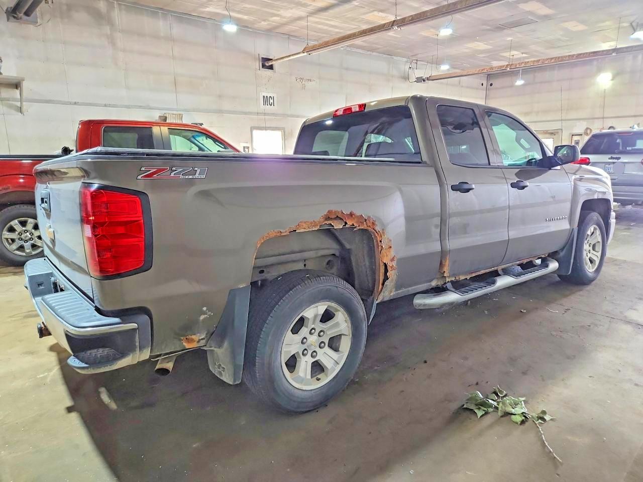 2014 Chevrolet Silverado K1500 Lt Silver vin: 1GCVKREC0EZ179263