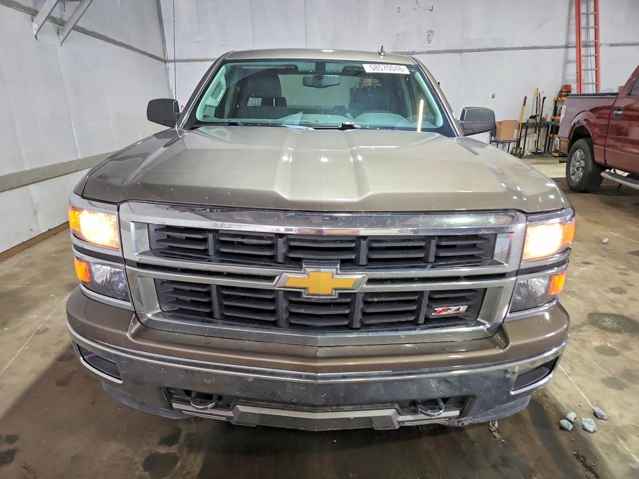 2014 Chevrolet Silverado K1500 Lt Silver vin: 1GCVKREC0EZ179263