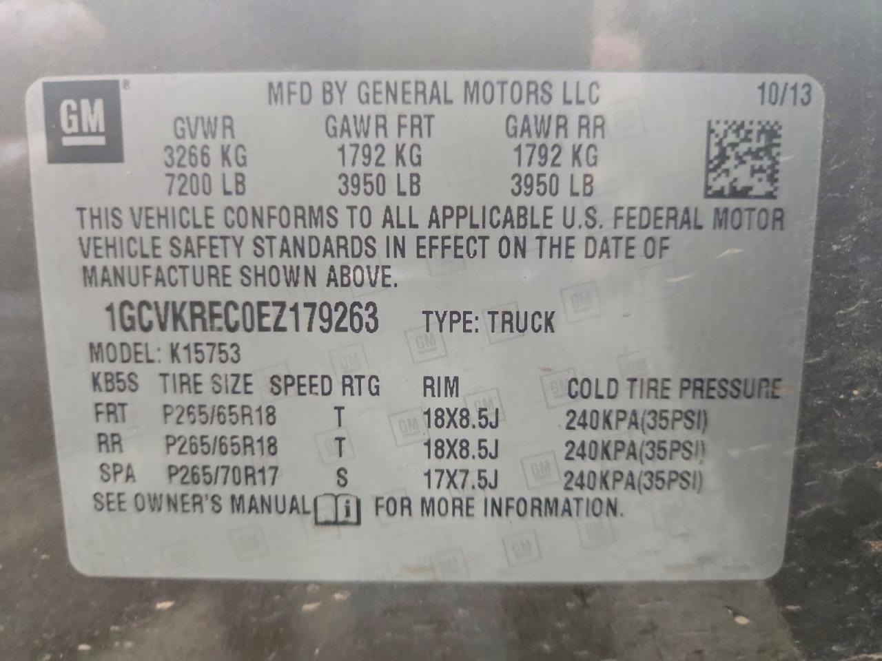 2014 Chevrolet Silverado K1500 Lt Silver vin: 1GCVKREC0EZ179263