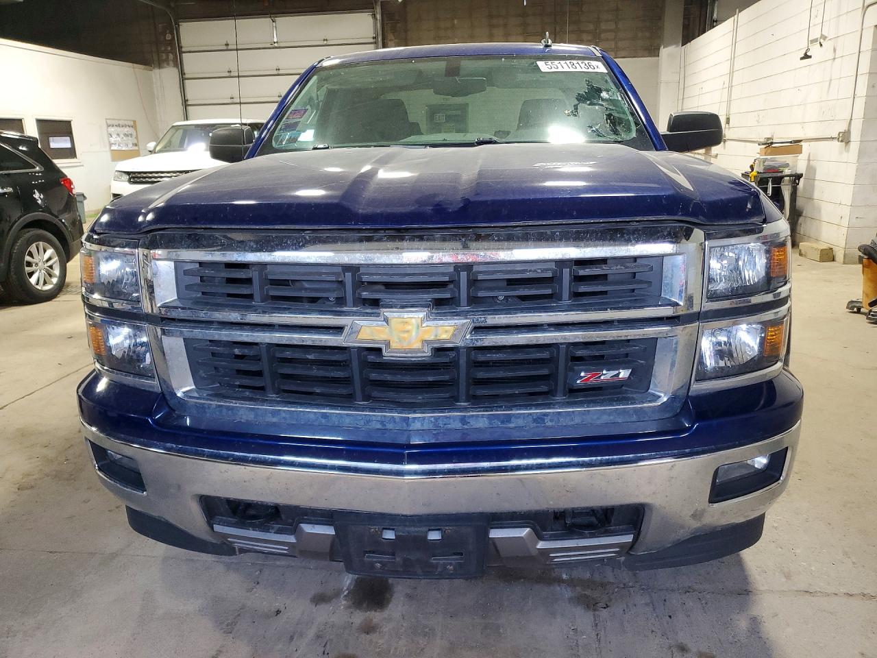 2014 Chevrolet 1500 Silverado Blue vin: 1GCVKREC0EZ187766