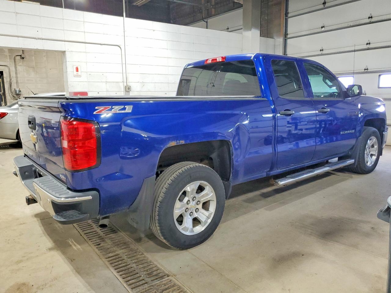 2014 Chevrolet 1500 Silverado Blue vin: 1GCVKREC0EZ187766