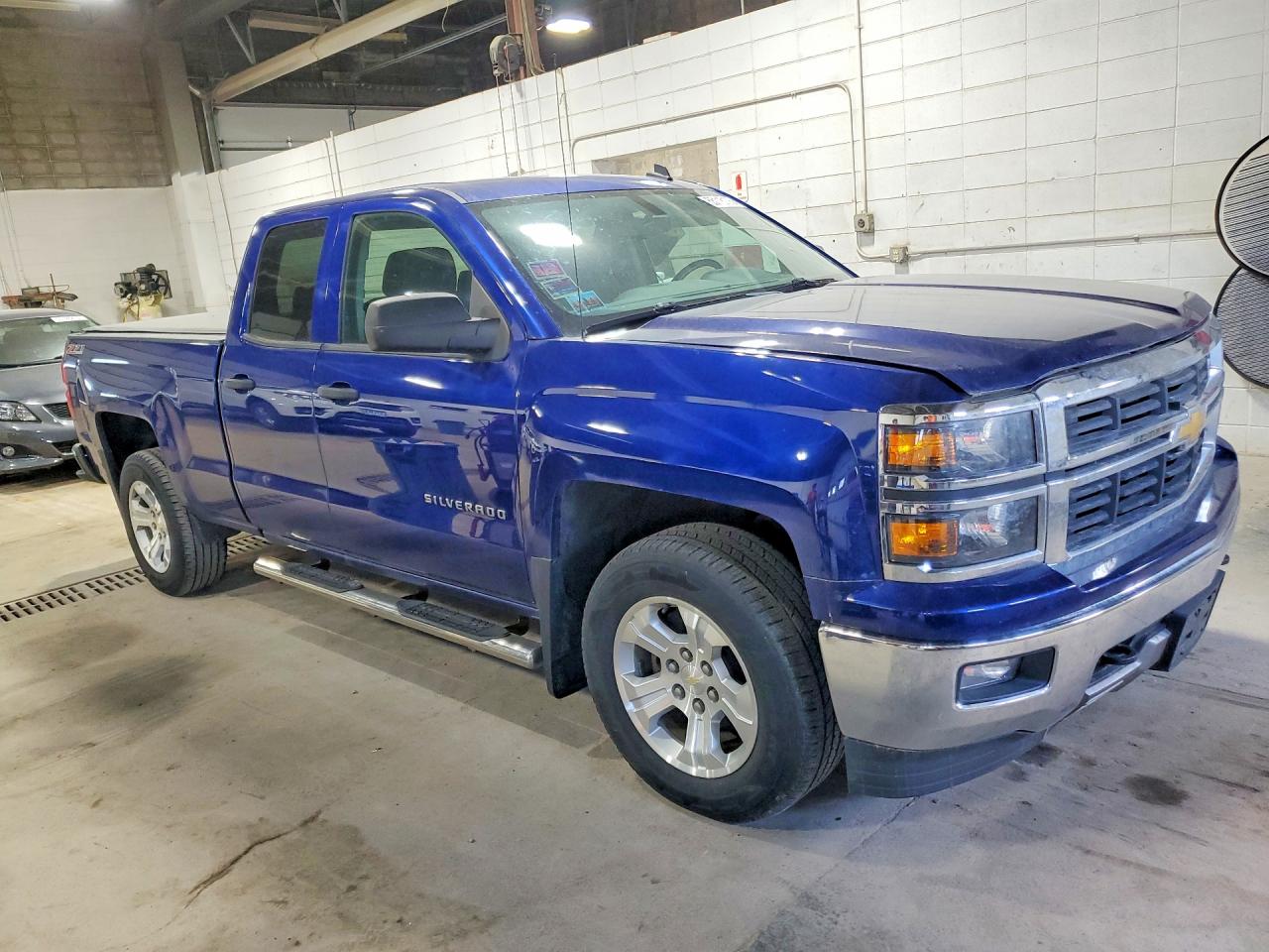 2014 Chevrolet 1500 Silverado Blue vin: 1GCVKREC0EZ187766