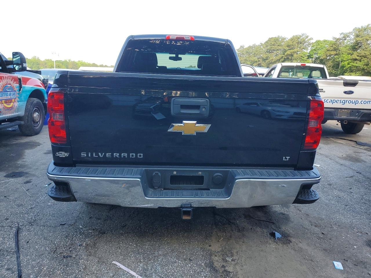 2014 Chevrolet Silverado K1500 Lt Black vin: 1GCVKREC0EZ189159