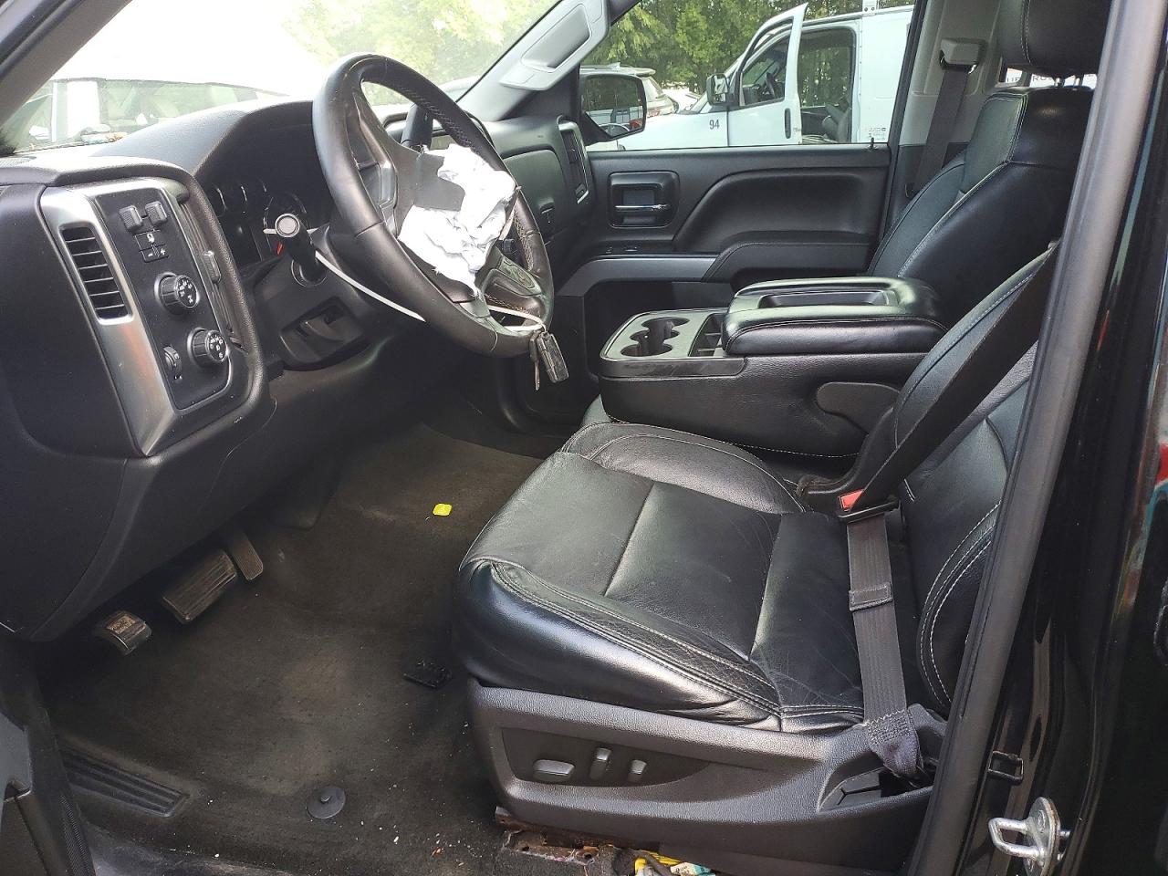 2014 Chevrolet Silverado K1500 Lt Black vin: 1GCVKREC0EZ189159
