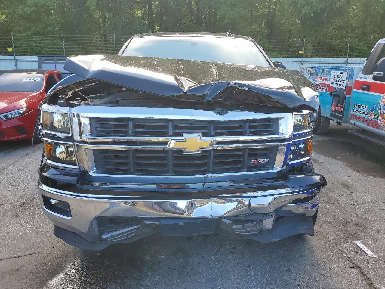 2014 Chevrolet Silverado K1500 Lt Black vin: 1GCVKREC0EZ189159
