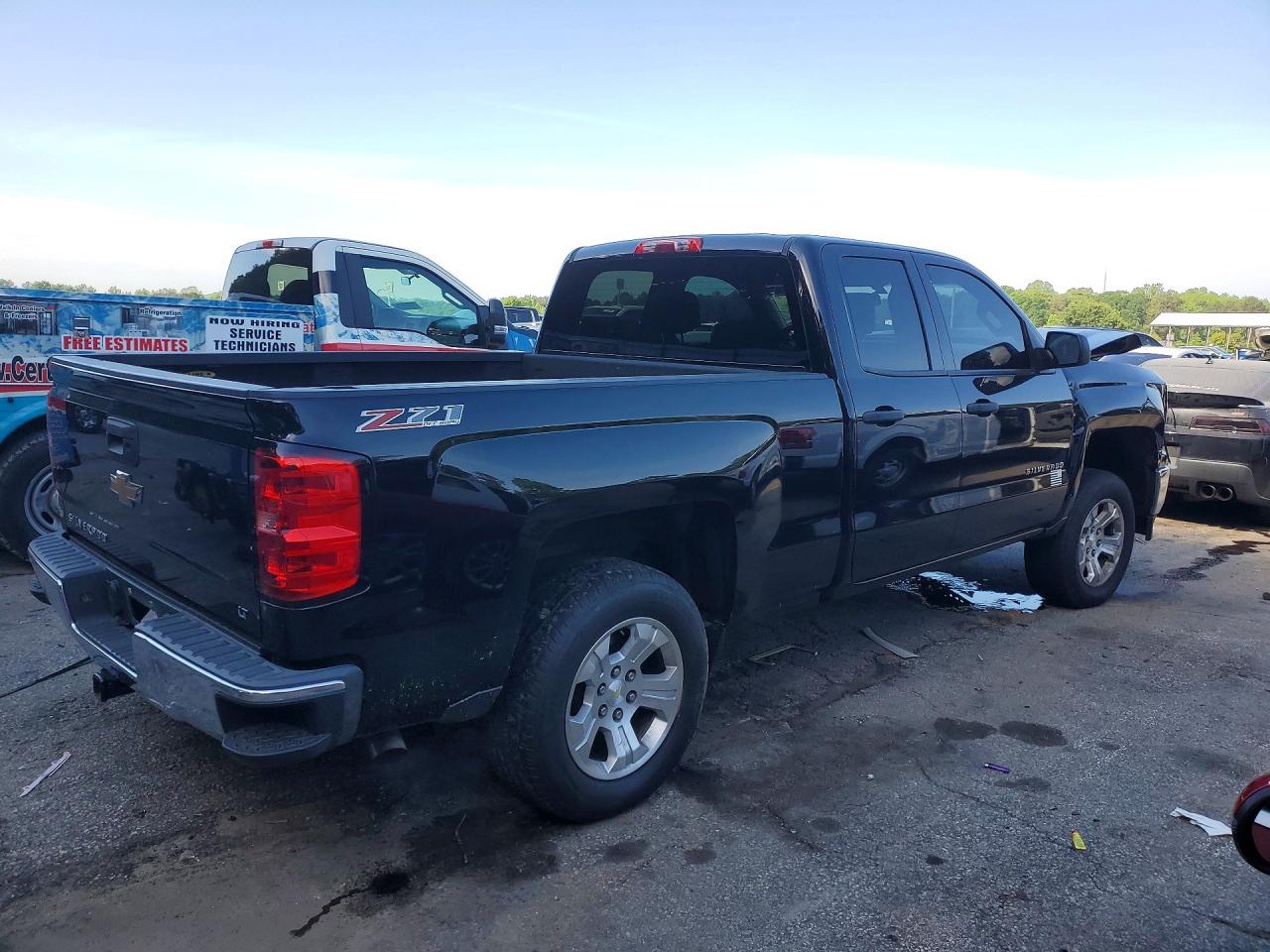 2014 Chevrolet Silverado K1500 Lt Black vin: 1GCVKREC0EZ189159