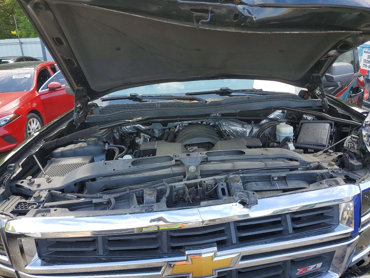 2014 Chevrolet Silverado K1500 Lt Black vin: 1GCVKREC0EZ189159