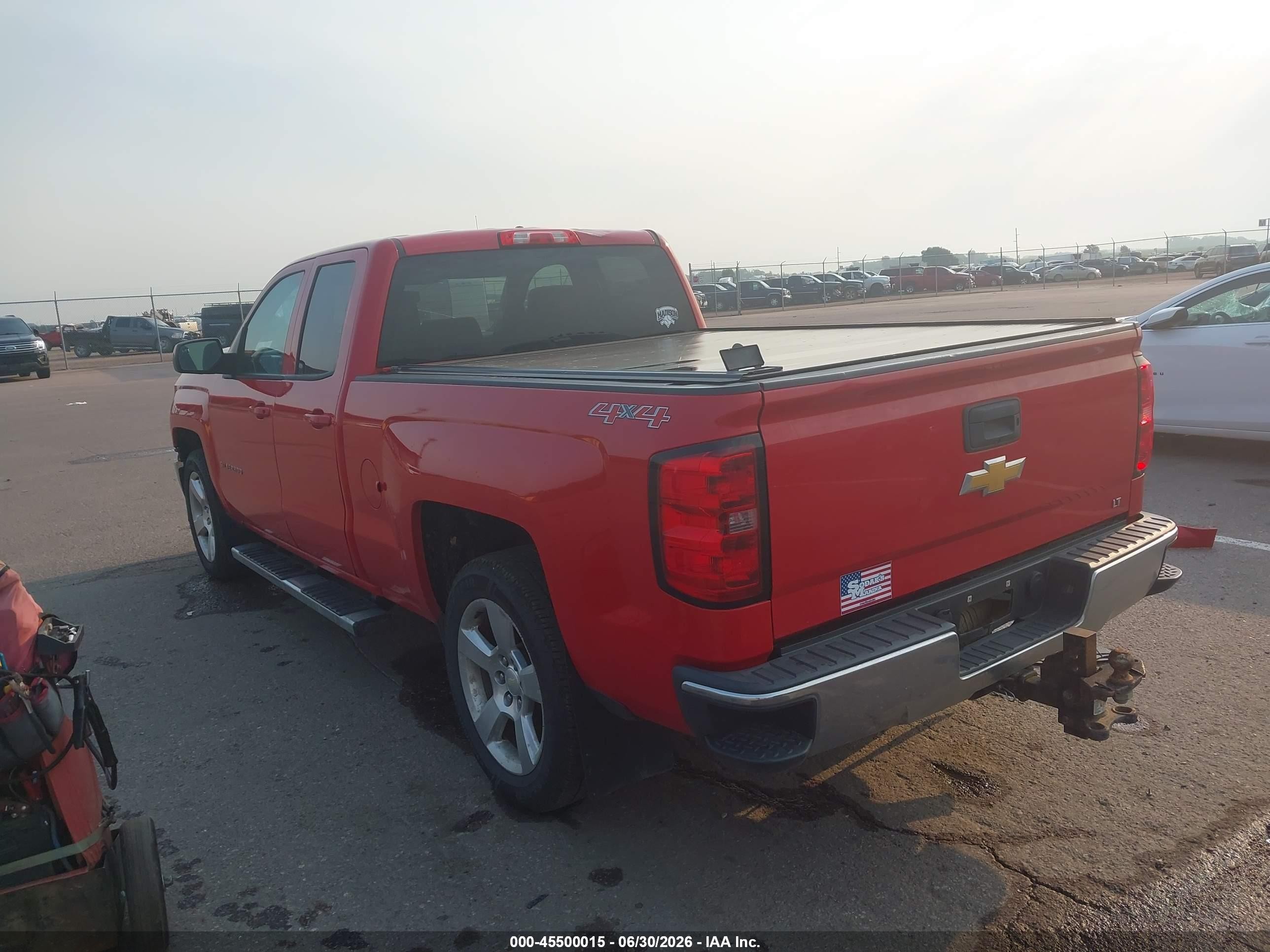 2014 Chevrolet Silverado 1500 Lt Red vin: 1GCVKREC0EZ197861