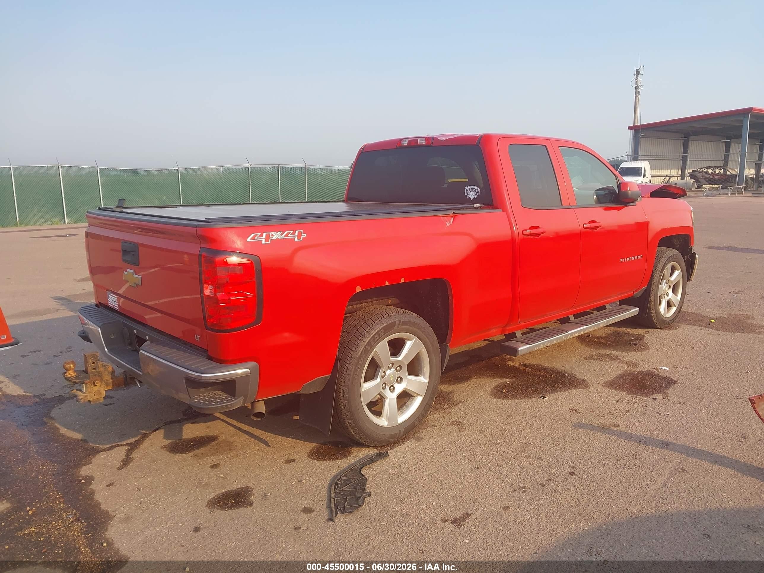 2014 Chevrolet Silverado 1500 Lt Red vin: 1GCVKREC0EZ197861