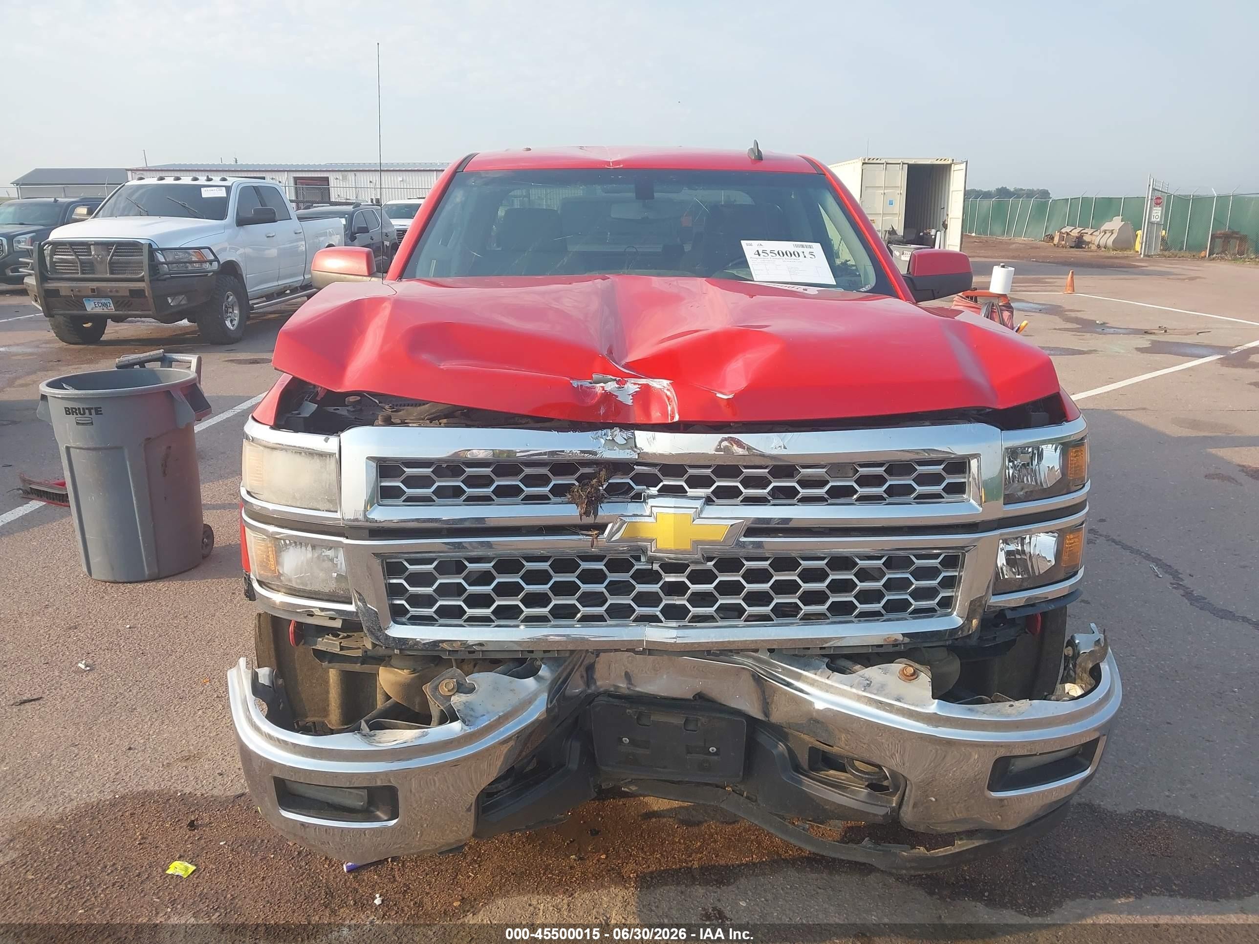 2014 Chevrolet Silverado 1500 Lt Red vin: 1GCVKREC0EZ197861
