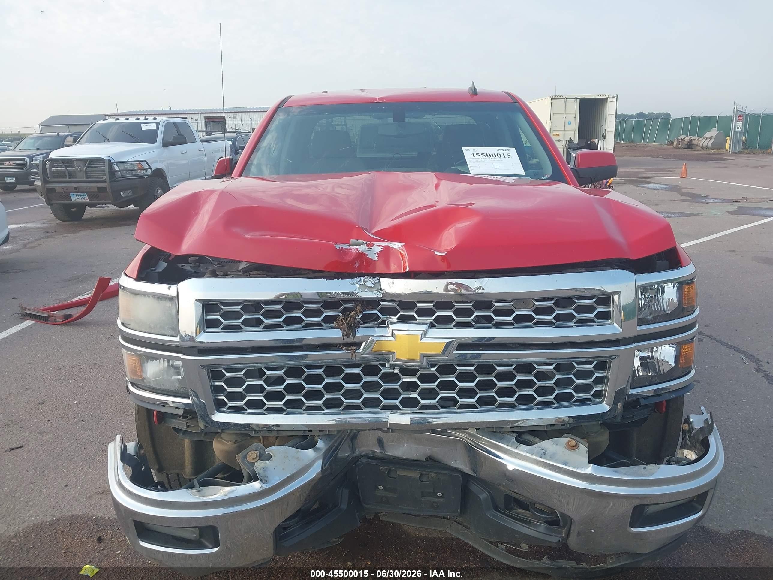 2014 Chevrolet Silverado 1500 Lt Red vin: 1GCVKREC0EZ197861