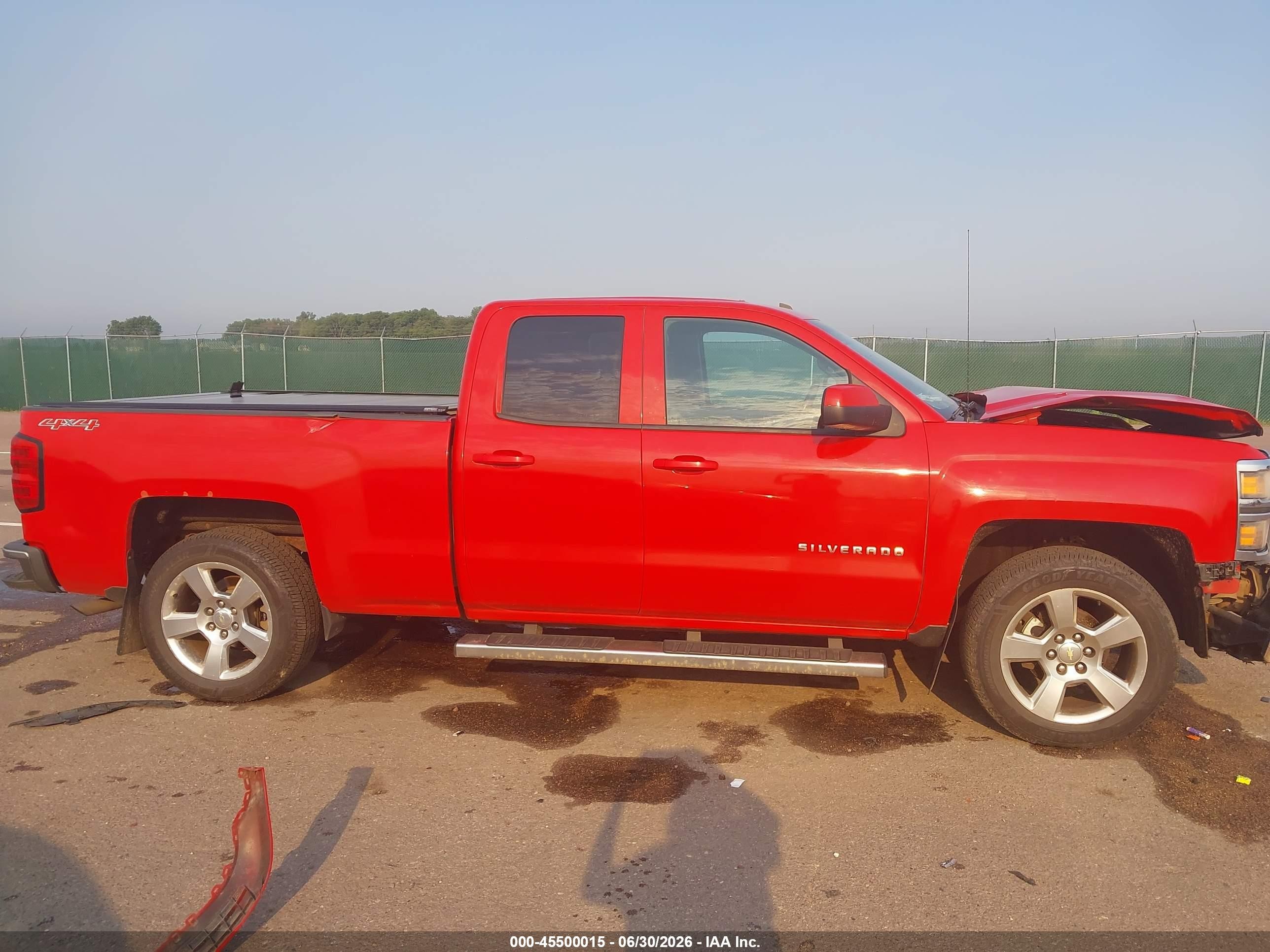 2014 Chevrolet Silverado 1500 Lt Red vin: 1GCVKREC0EZ197861