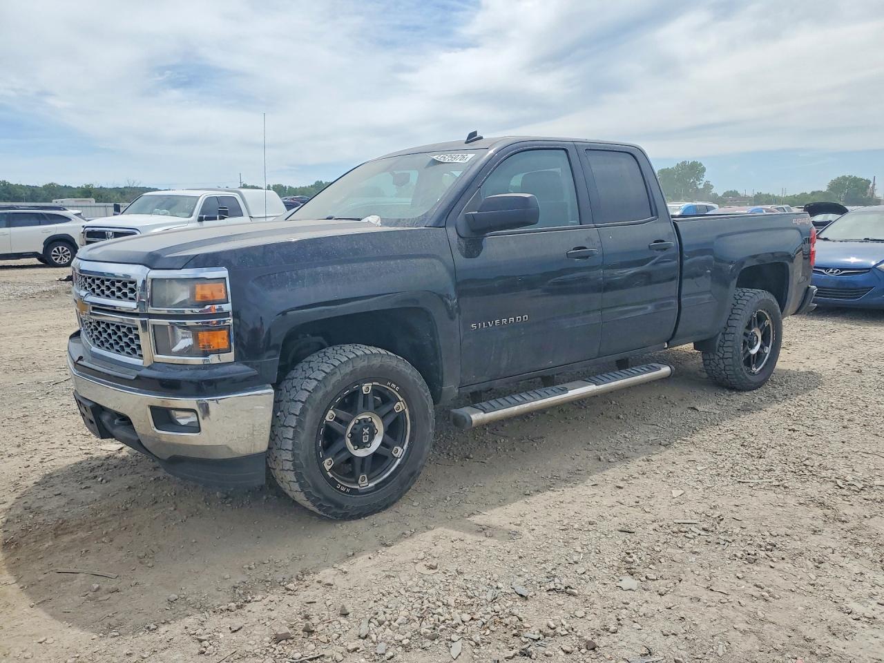 2014 Chevrolet Silverado K1500 Lt Black vin: 1GCVKREC0EZ303886