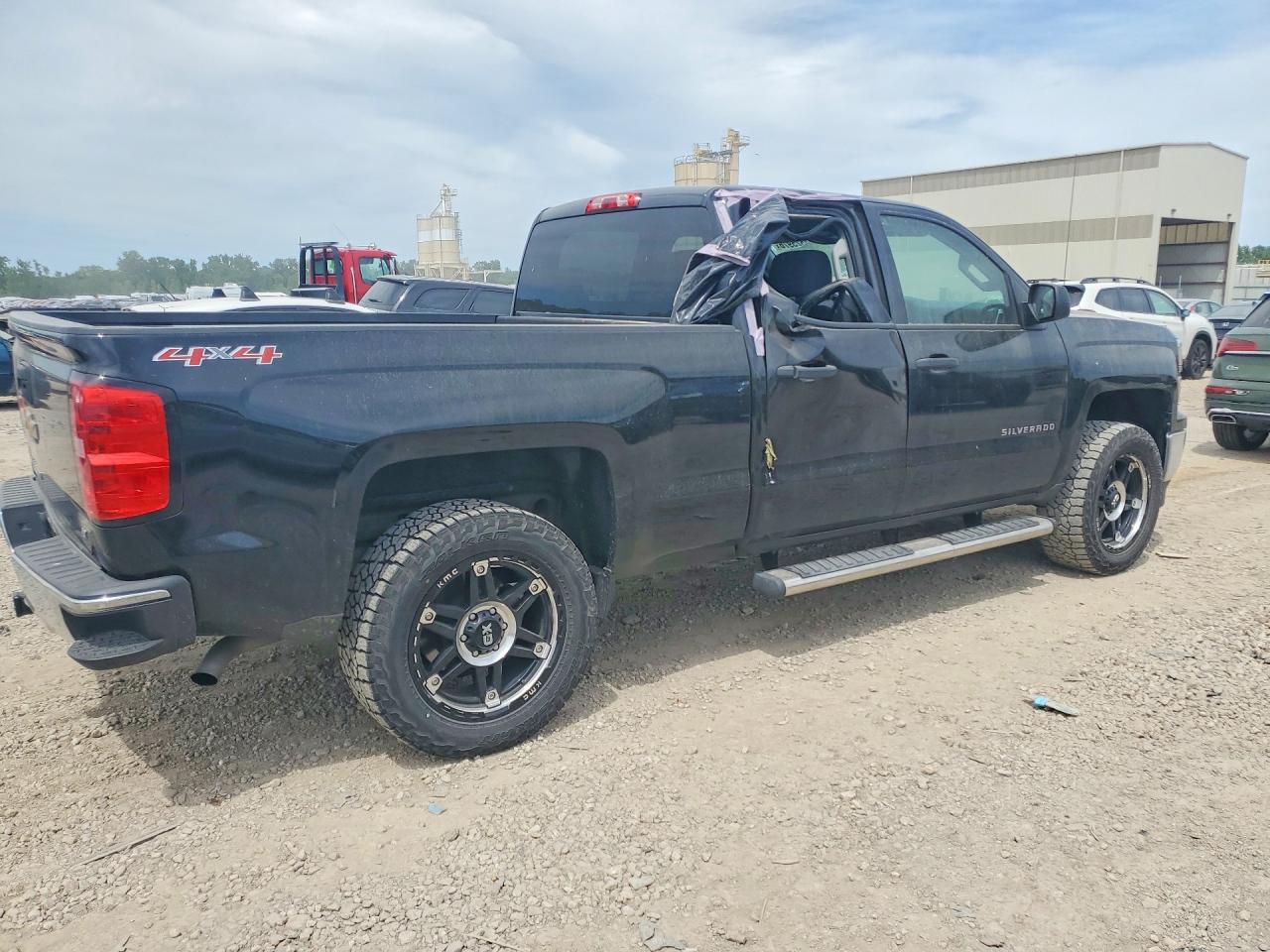 2014 Chevrolet Silverado K1500 Lt Black vin: 1GCVKREC0EZ303886