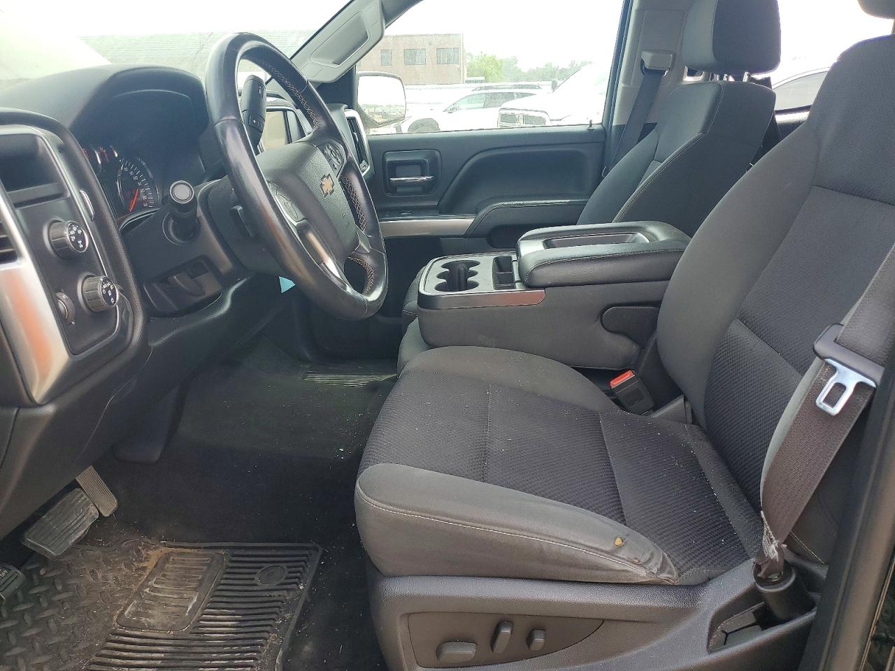 2014 Chevrolet Silverado K1500 Lt Black vin: 1GCVKREC0EZ303886