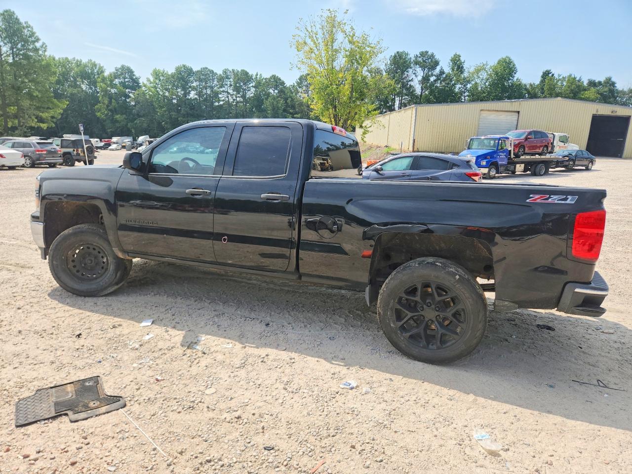 2014 Chevrolet Silverado K1500 Lt Black vin: 1GCVKREC0EZ327329