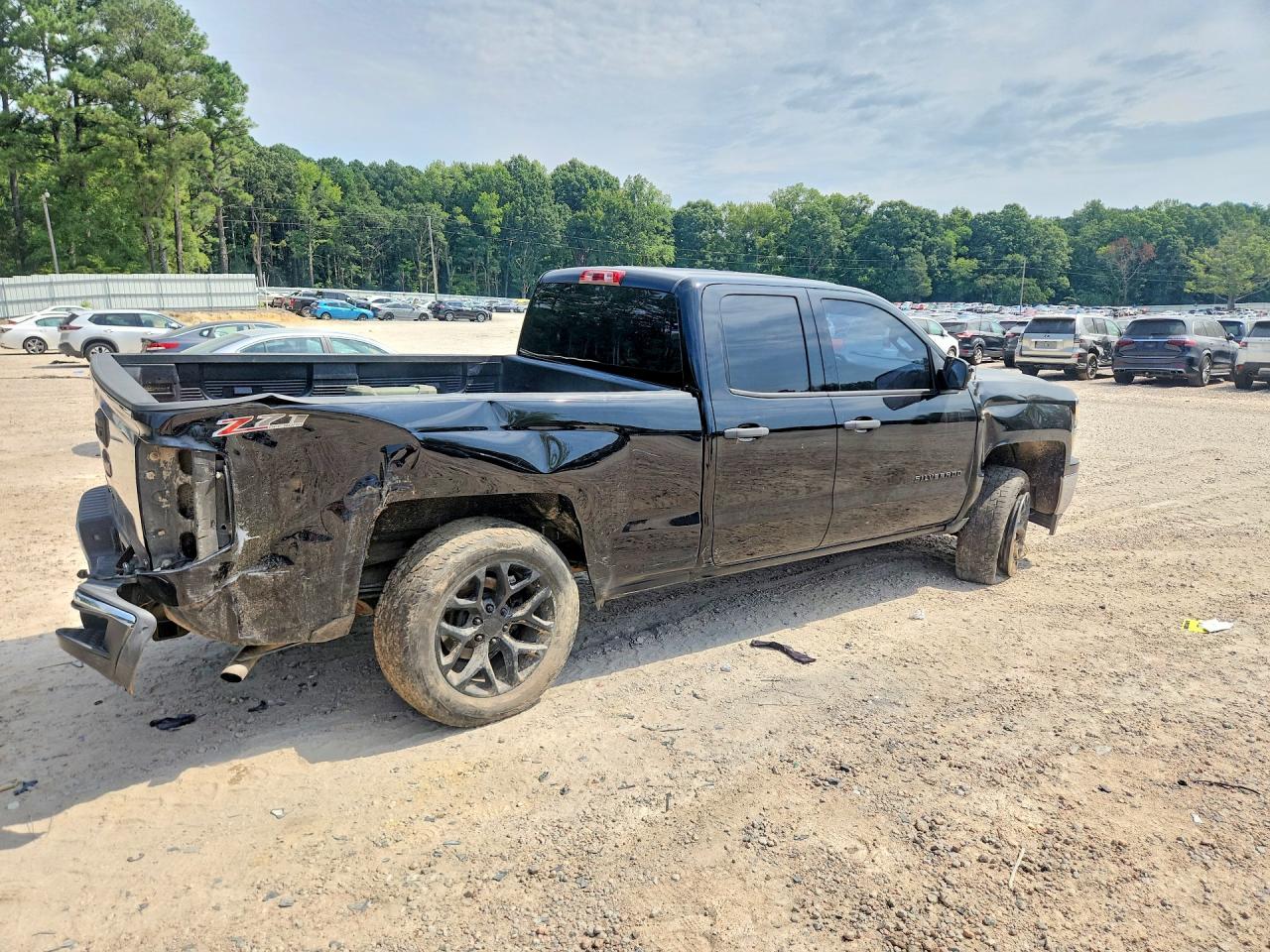 2014 Chevrolet Silverado K1500 Lt Black vin: 1GCVKREC0EZ327329