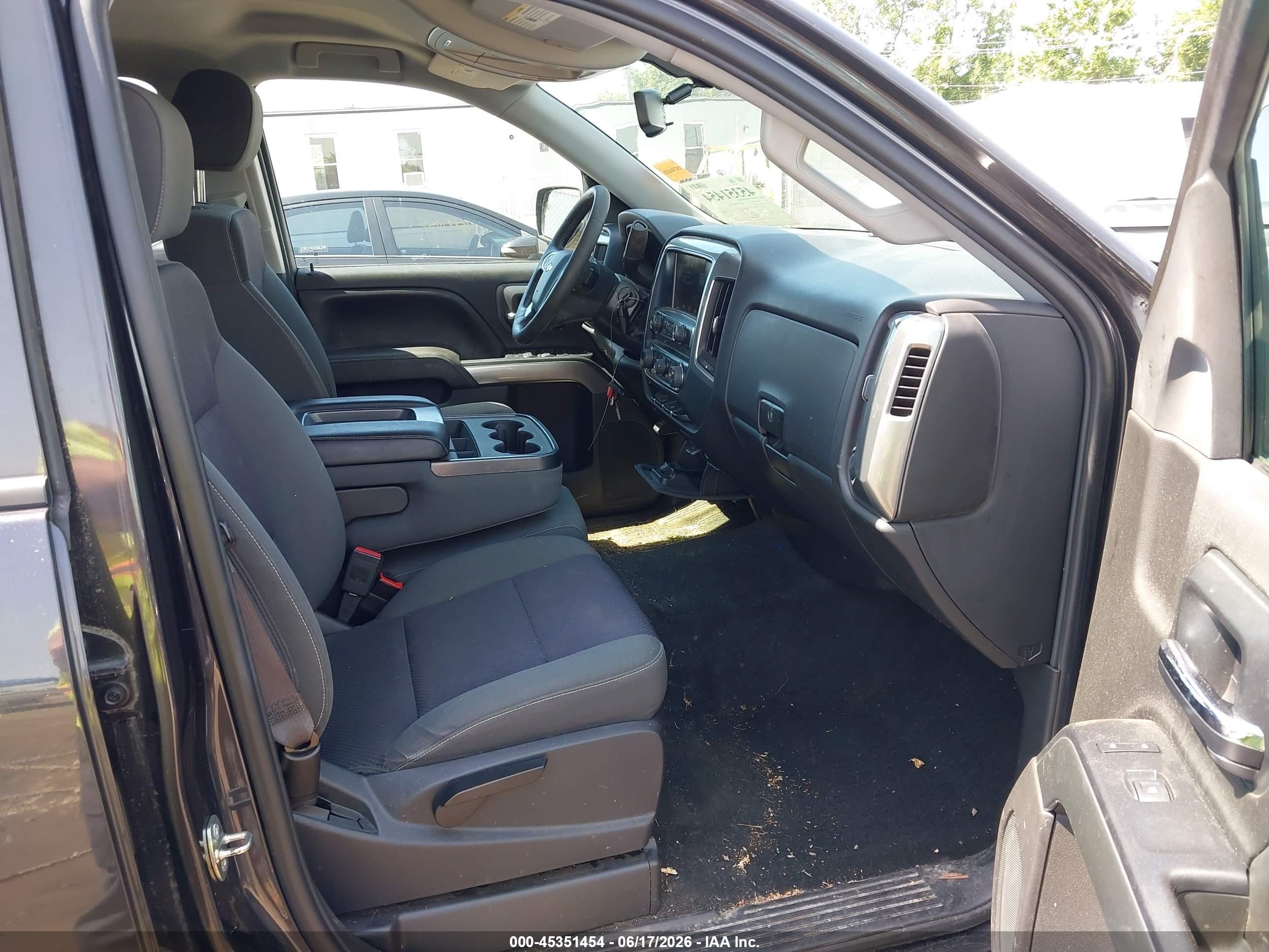2014 Chevrolet Silverado 1500 Lt Gray vin: 1GCVKREC0EZ329887
