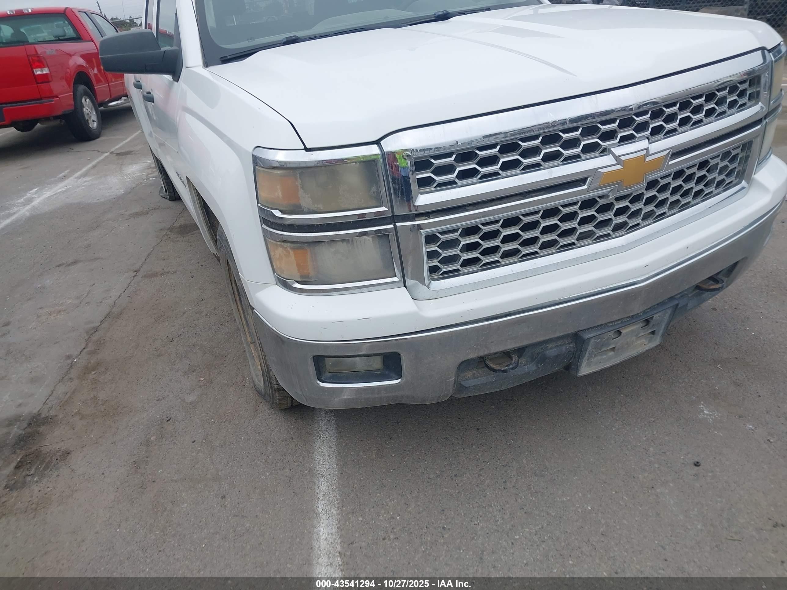 2014 Chevrolet Silverado 1500 1lt White vin: 1GCVKREC0EZ331154