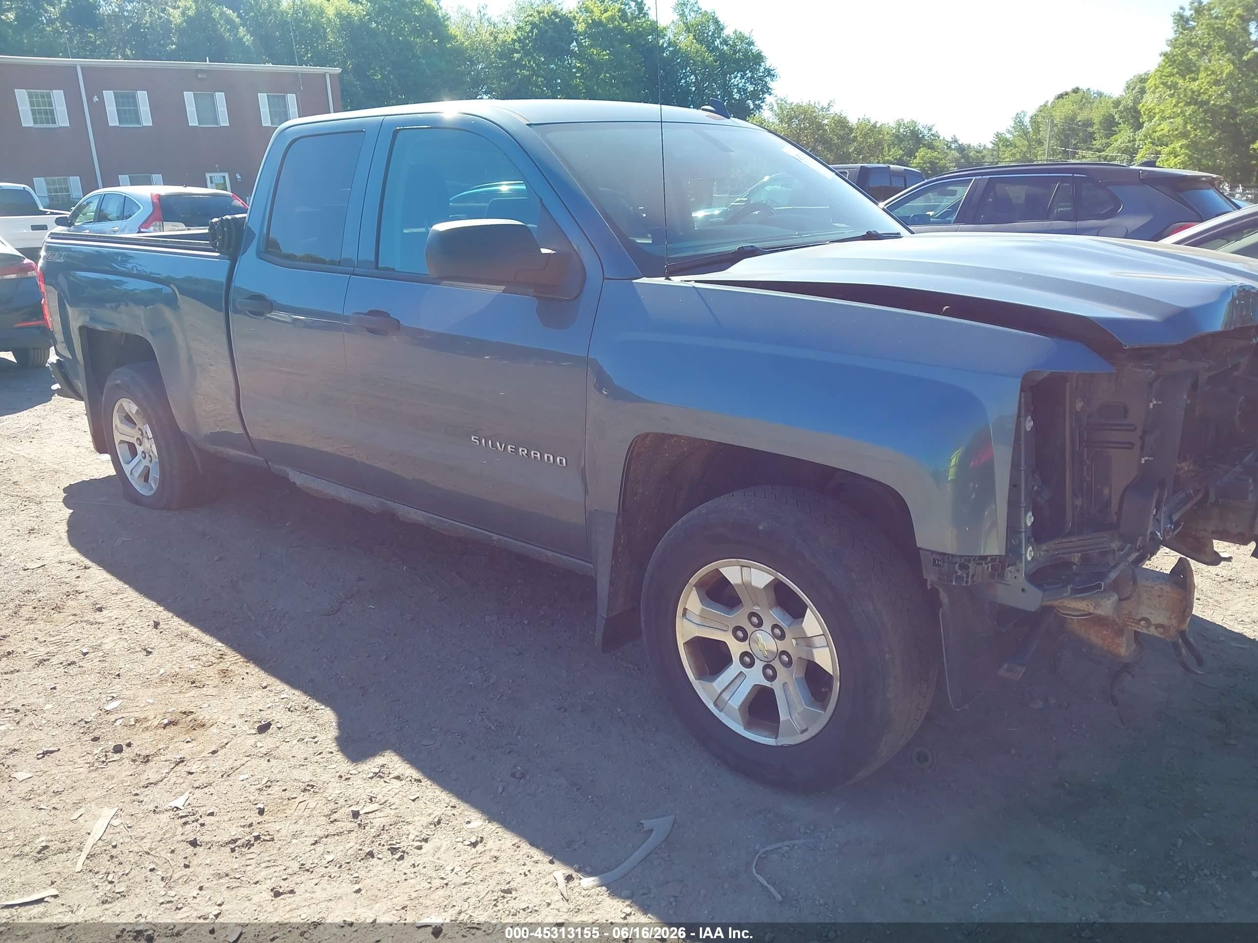 2014 Chevrolet Silverado 1500 2lt Green vin: 1GCVKREC0EZ335687