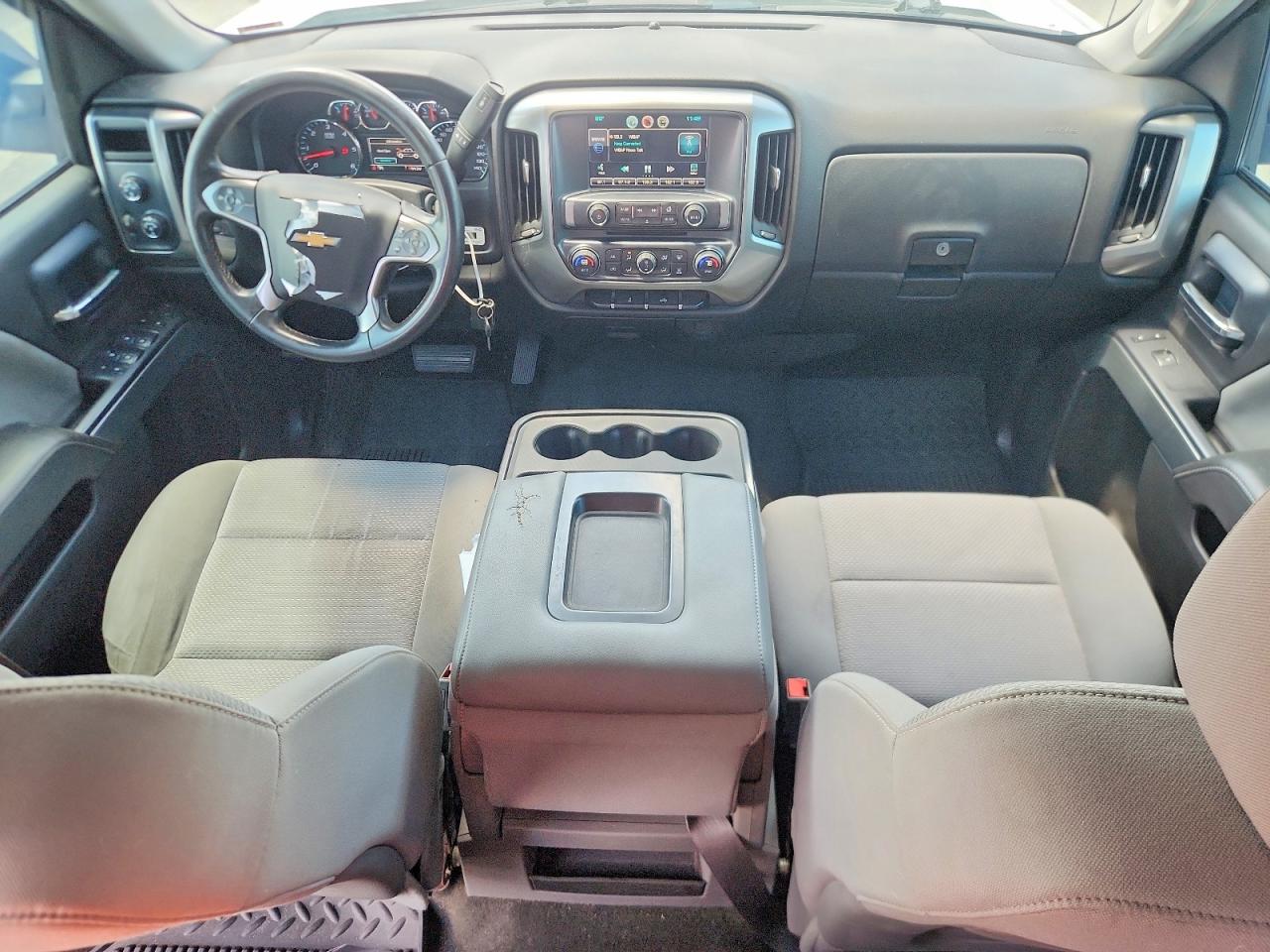 2014 Chevrolet Silverado K1500 Lt White vin: 1GCVKREC0EZ379219