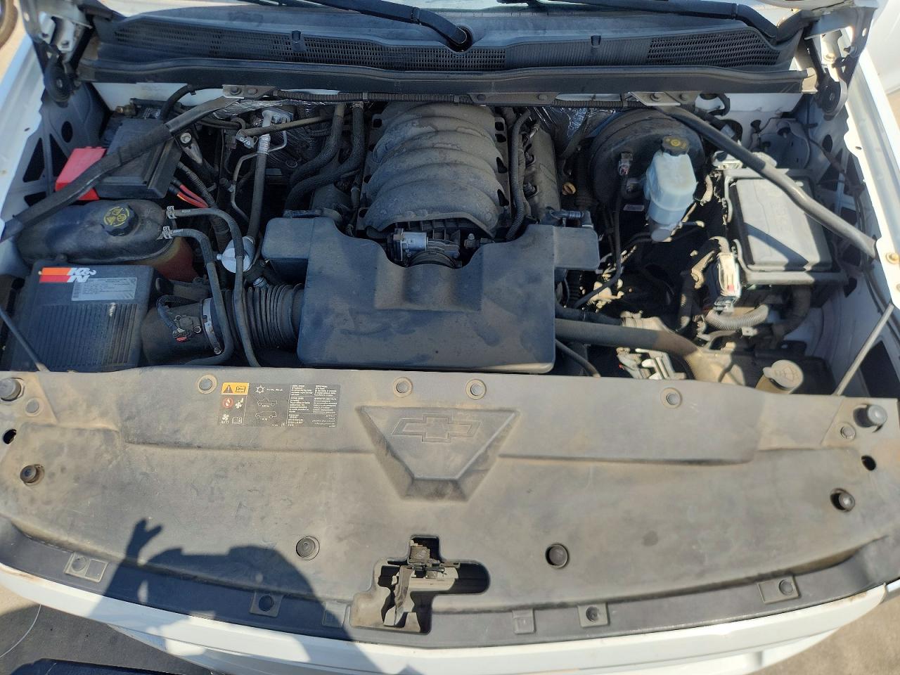 2014 Chevrolet Silverado K1500 Lt White vin: 1GCVKREC0EZ379219