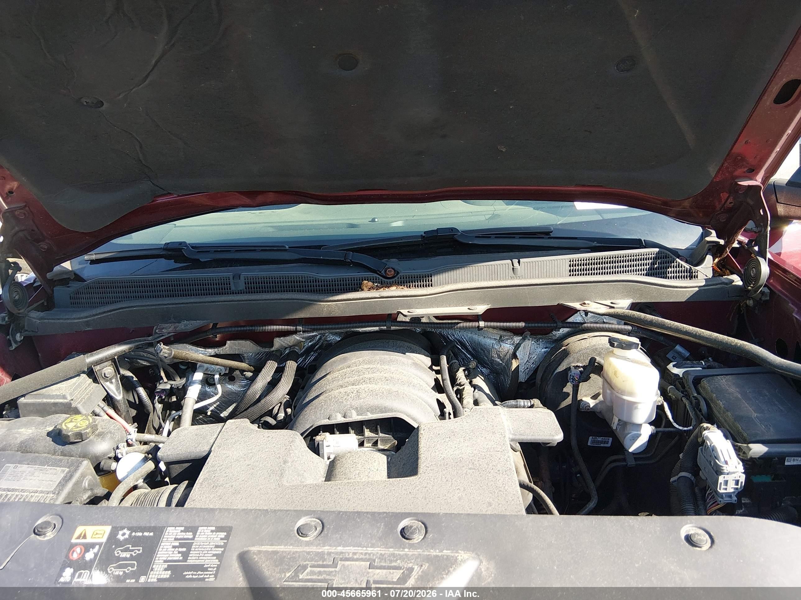 2014 Chevrolet Silverado 1500 Lt Maroon vin: 1GCVKREC0EZ397462