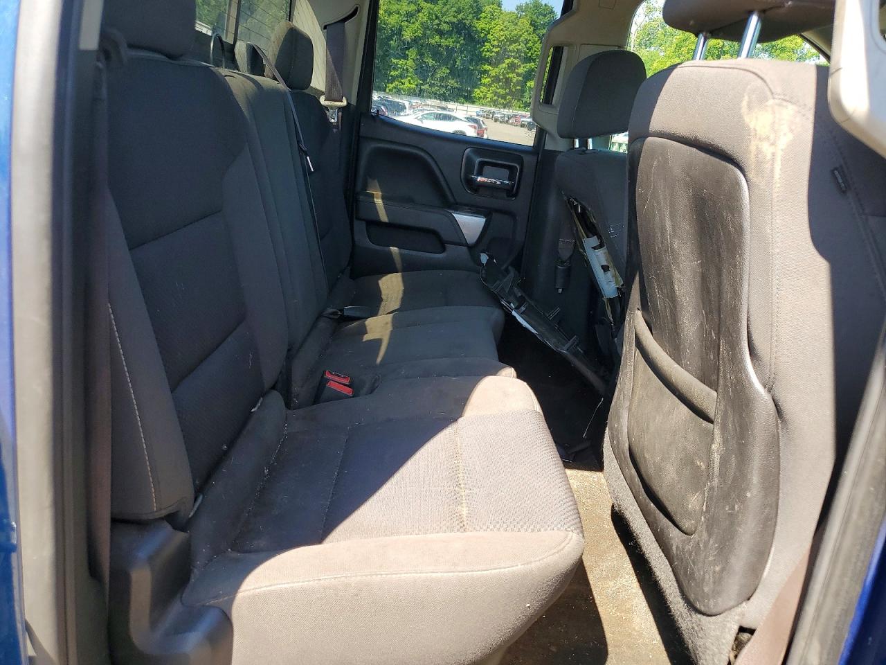 2015 Chevrolet Silverado Синий vin: 1GCVKREC0FZ168751
