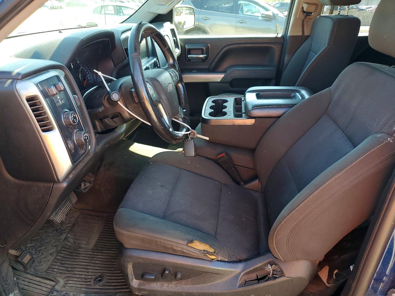 2015 Chevrolet Silverado Синий vin: 1GCVKREC0FZ168751