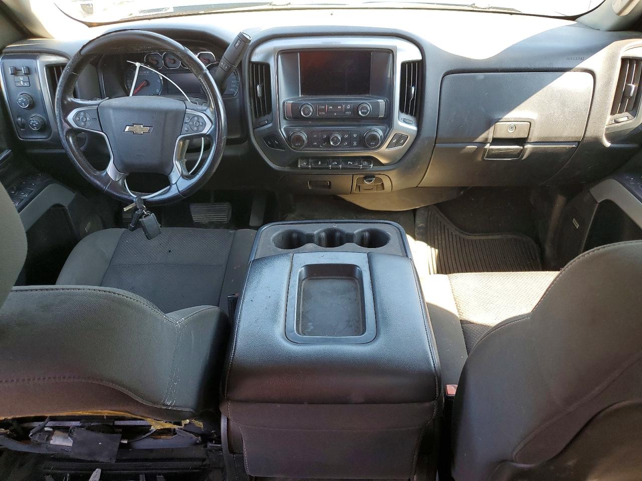 2015 Chevrolet Silverado Синий vin: 1GCVKREC0FZ168751
