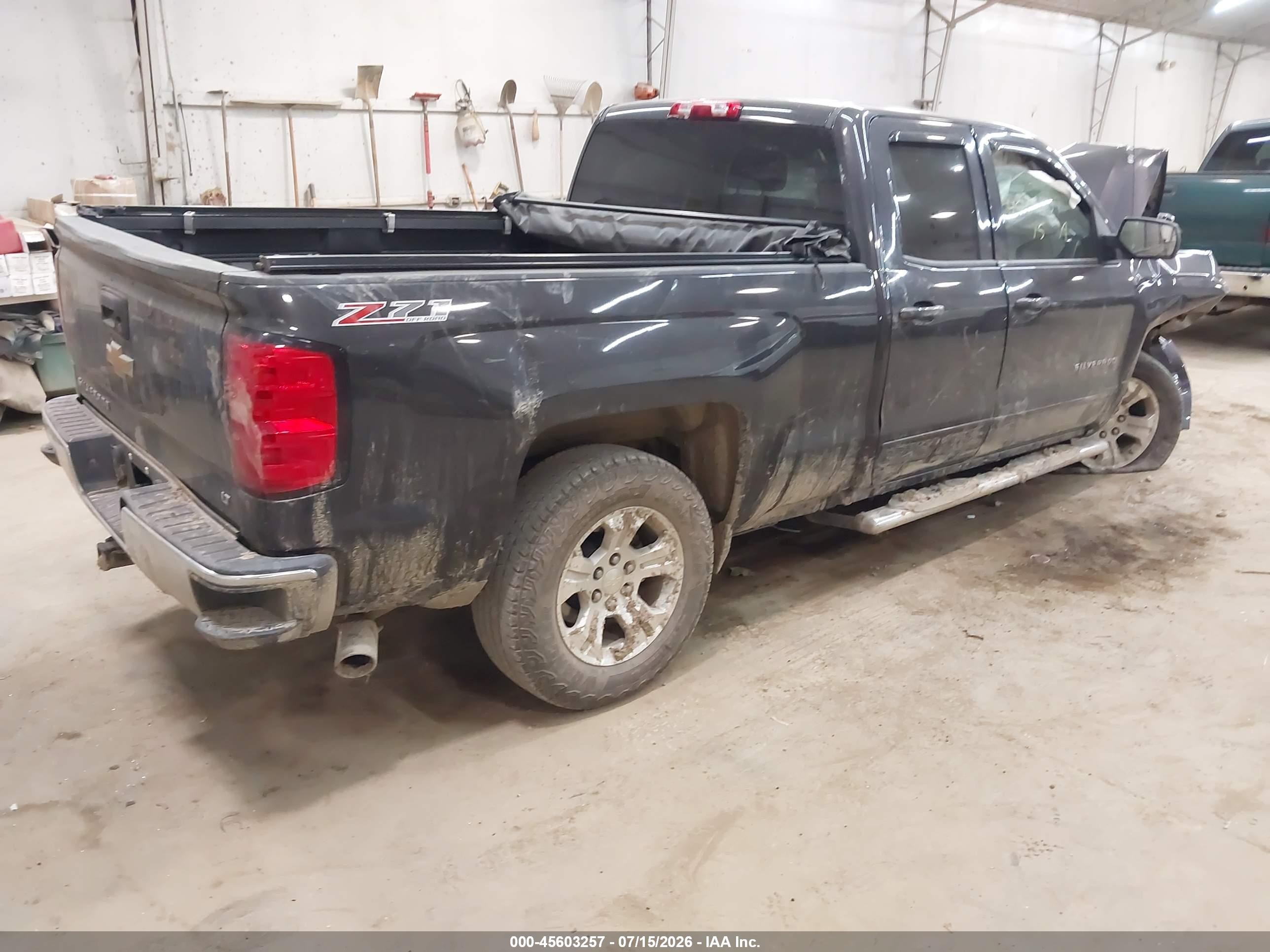 2015 Chevrolet Silverado 1500 Lt Black vin: 1GCVKREC0FZ203854
