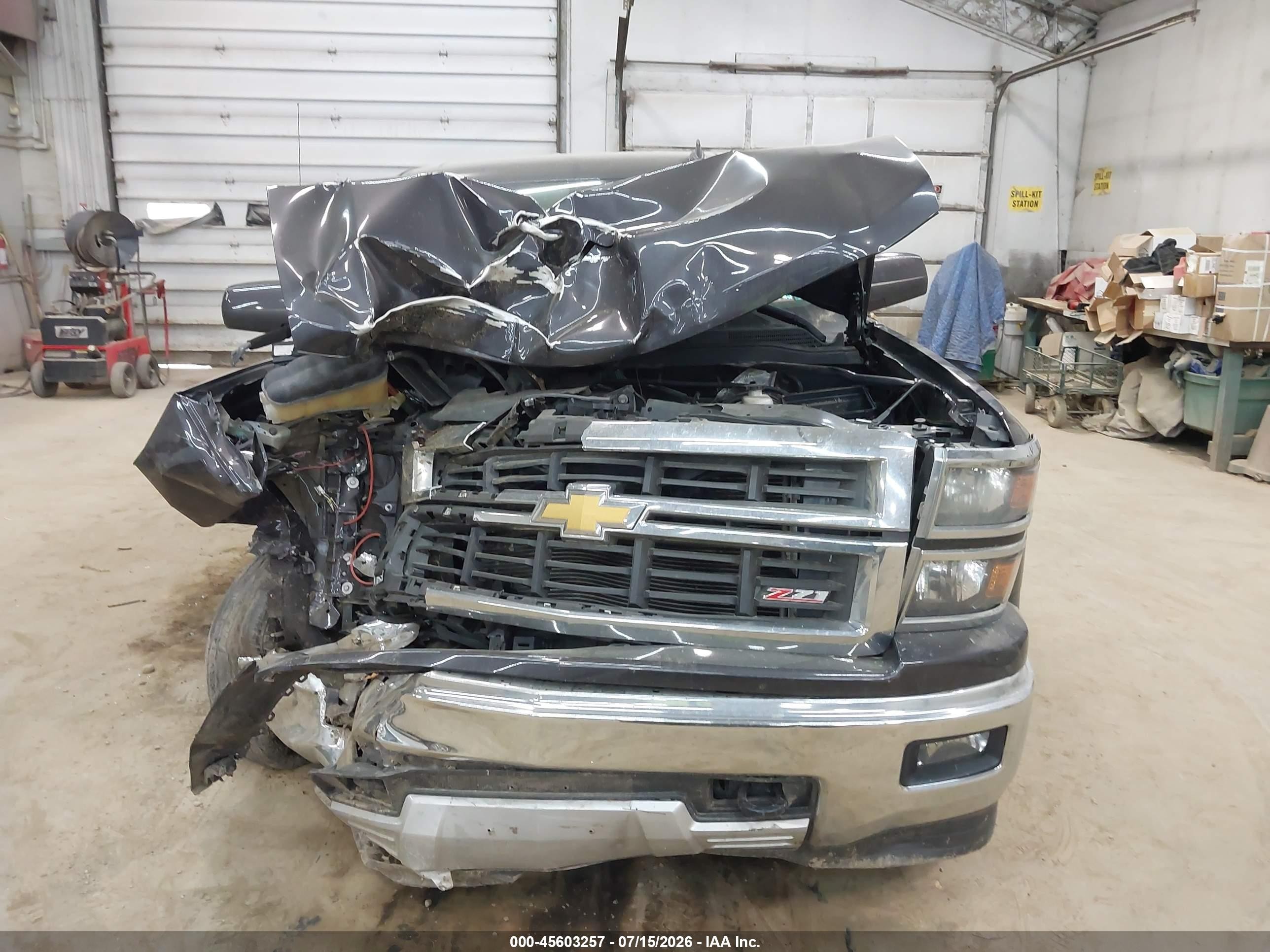 2015 Chevrolet Silverado 1500 Lt Black vin: 1GCVKREC0FZ203854
