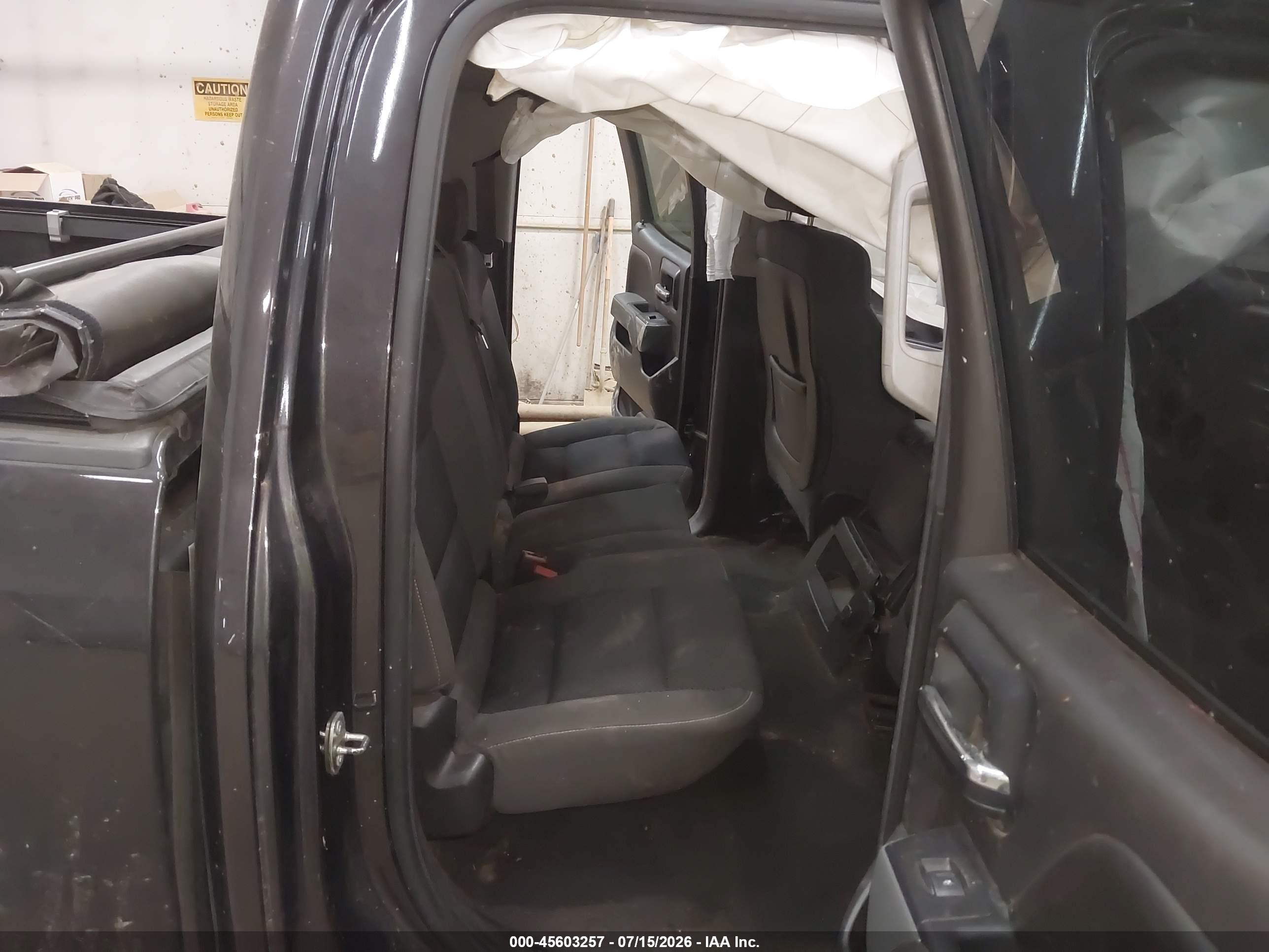 2015 Chevrolet Silverado 1500 Lt Black vin: 1GCVKREC0FZ203854