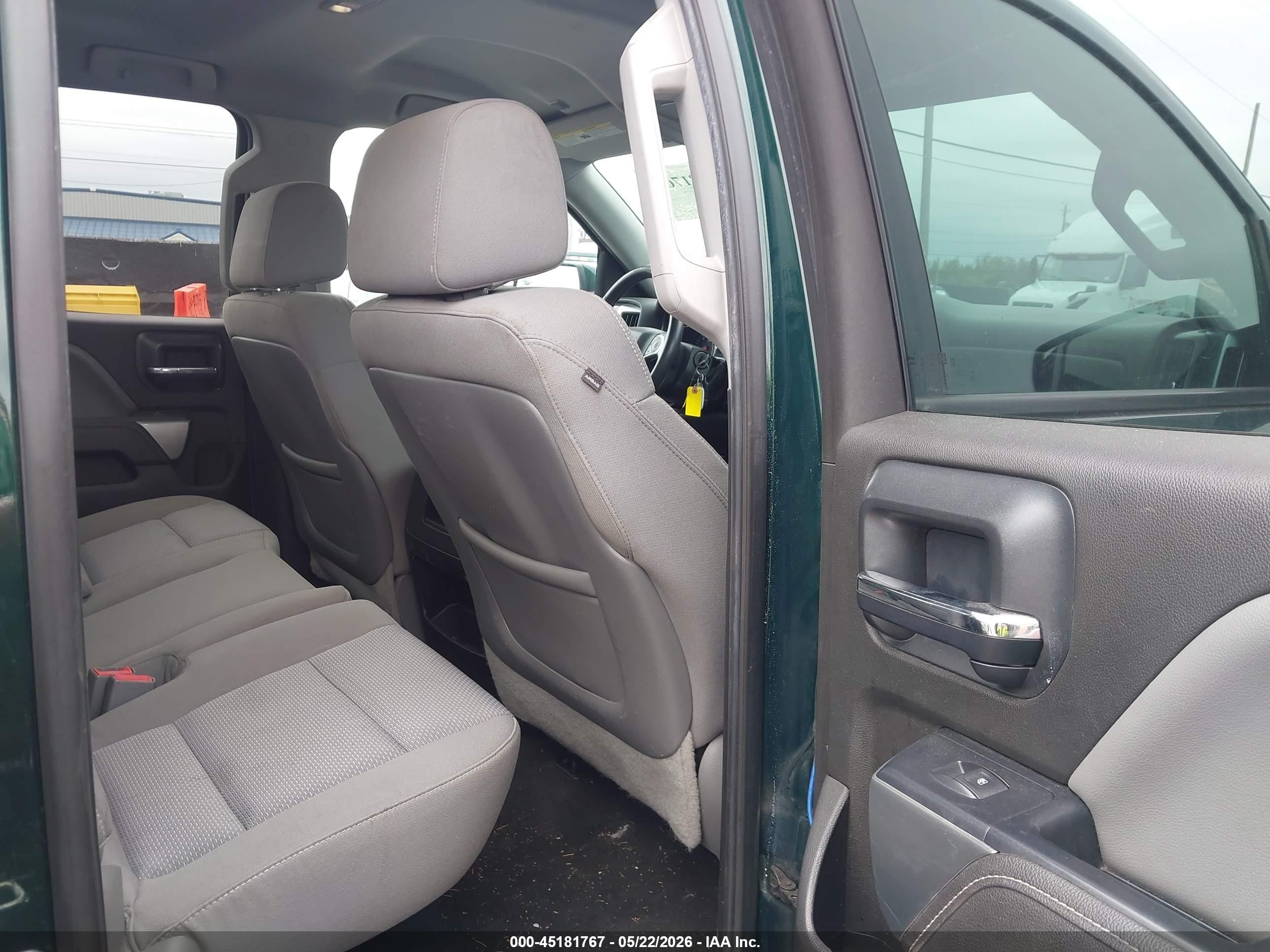 2015 Chevrolet Silverado 1500 1lt Green vin: 1GCVKREC0FZ217480