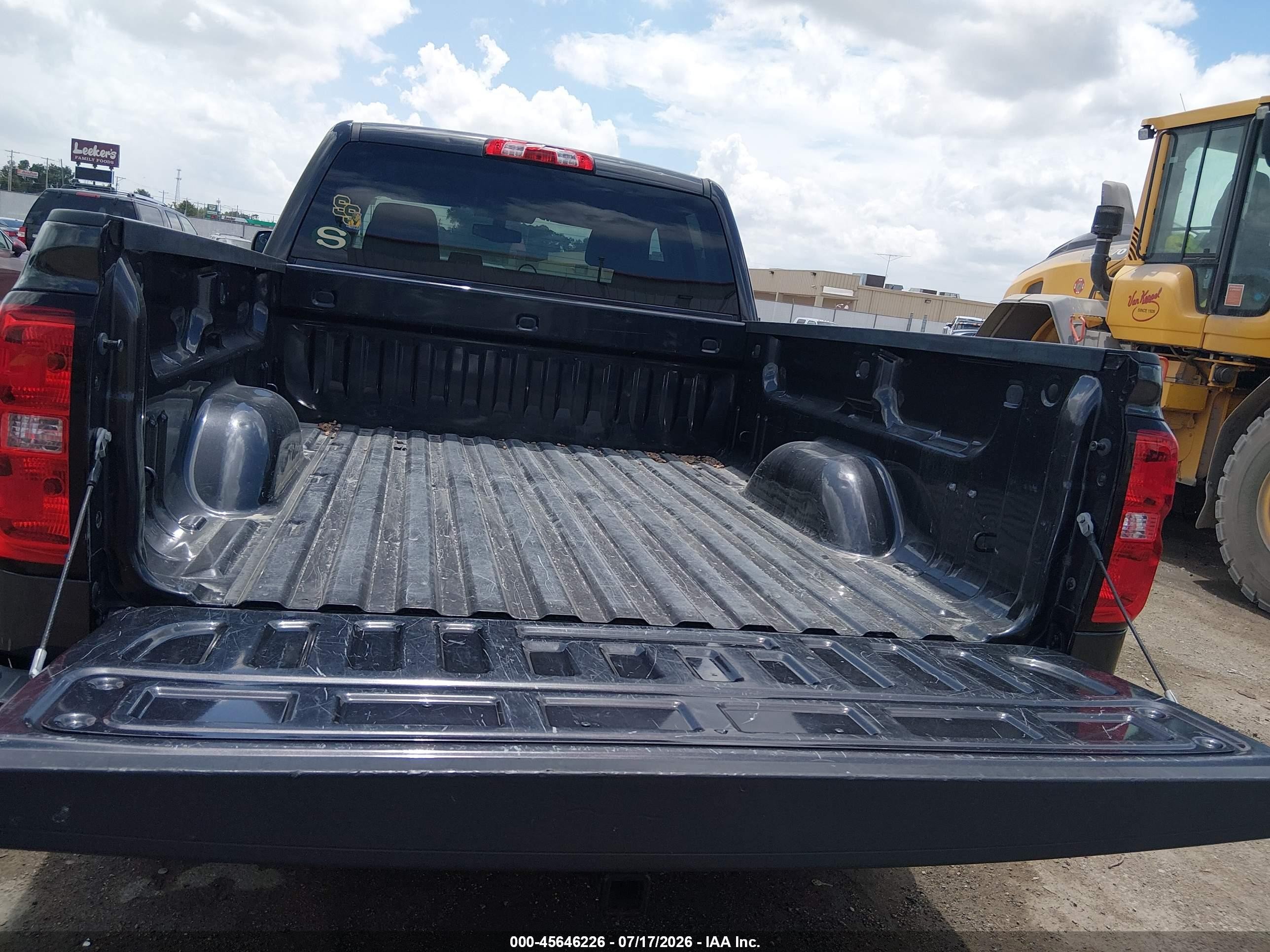 2015 Chevrolet Silverado 1500 Lt Серый vin: 1GCVKREC0FZ238944
