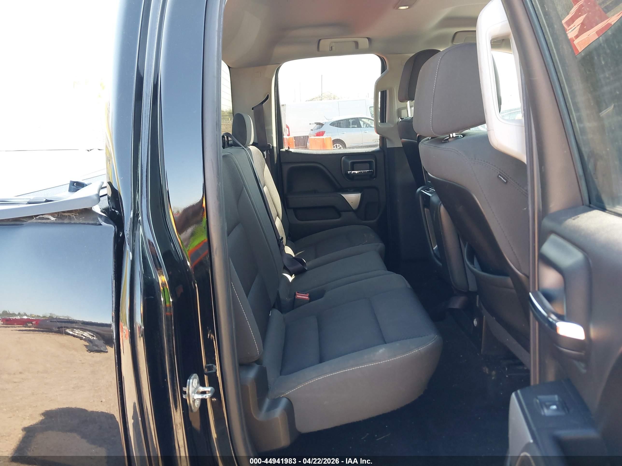 2015 Chevrolet Silverado 1500 2lt Black vin: 1GCVKREC0FZ282331