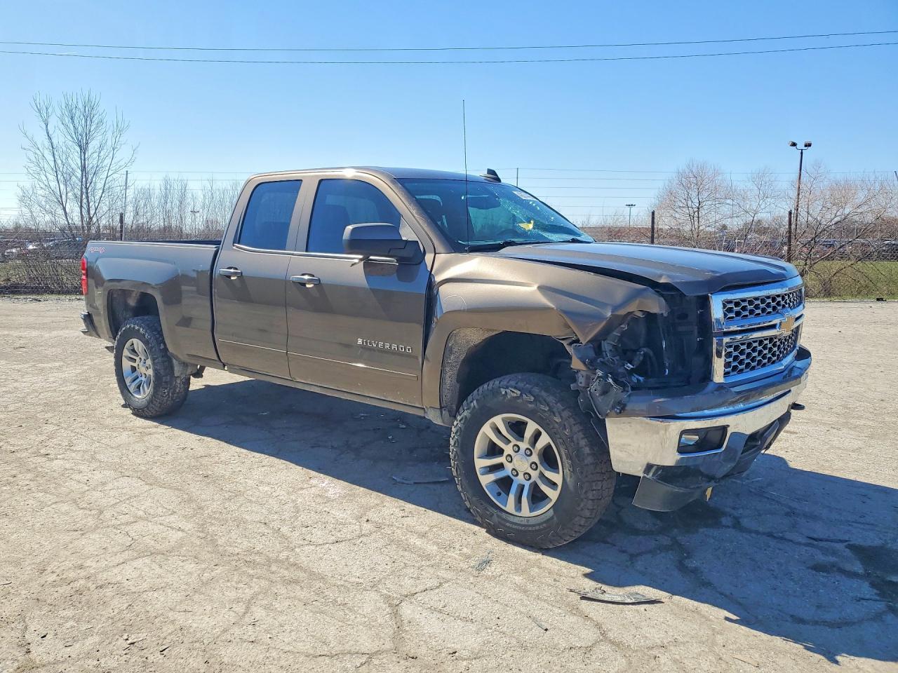 2015 Chevrolet Silverado K1500 Lt Коричневый vin: 1GCVKREC0FZ353172