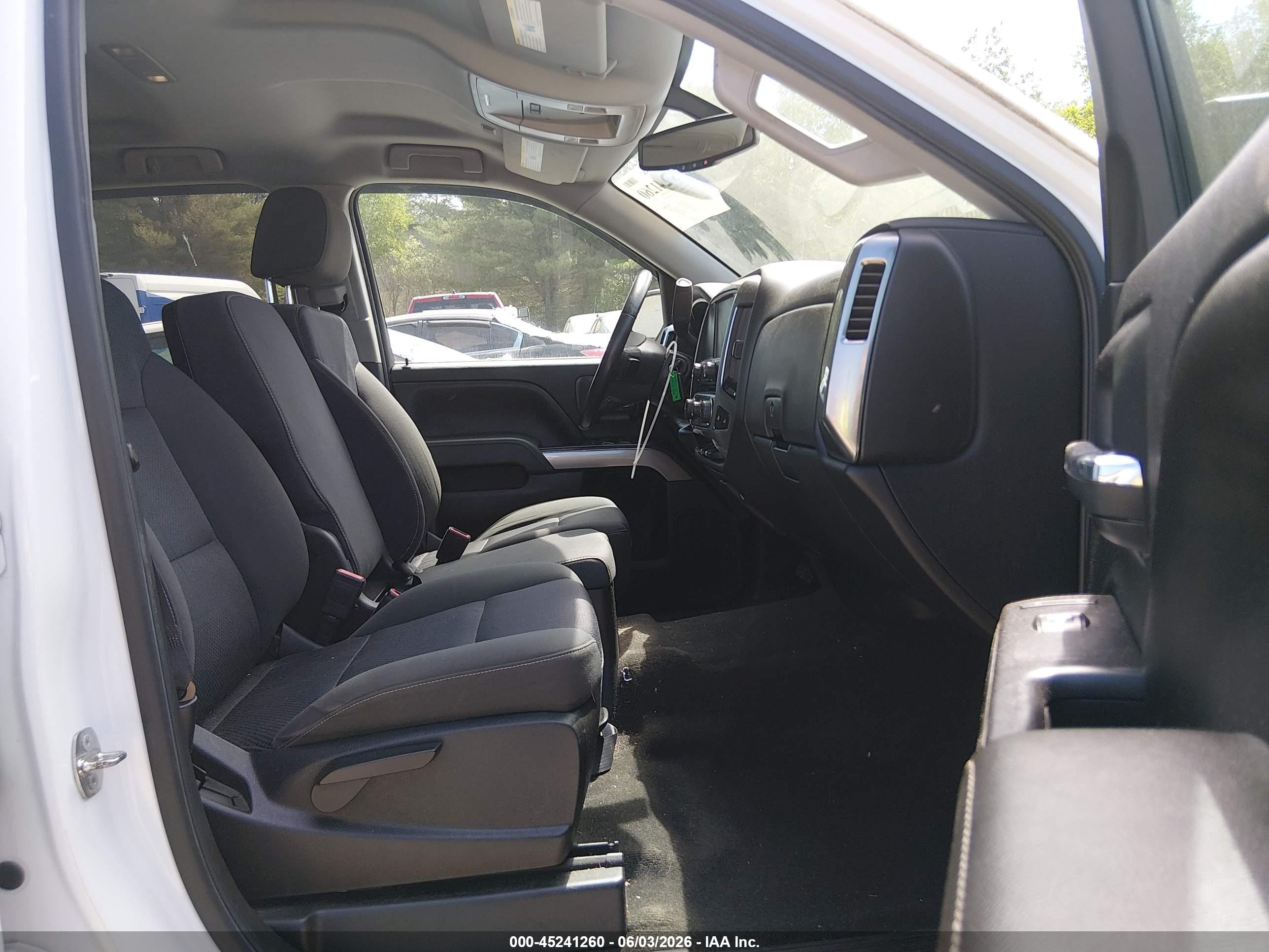 2015 Chevrolet Silverado 1500 1lt White vin: 1GCVKREC0FZ385541