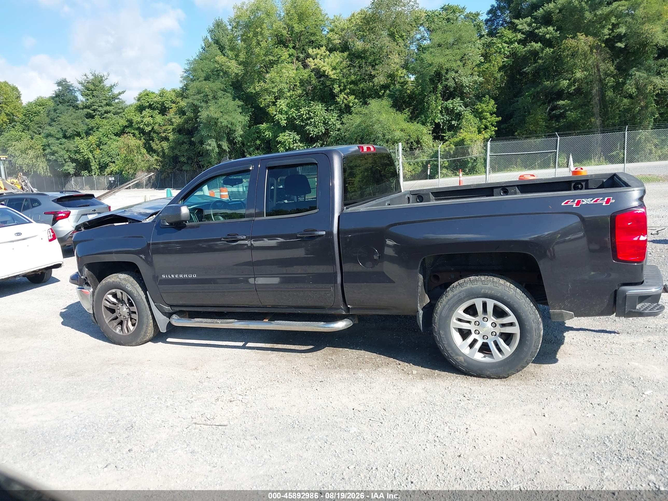 2015 Chevrolet Silverado 1500 Lt Black vin: 1GCVKREC0FZ413578