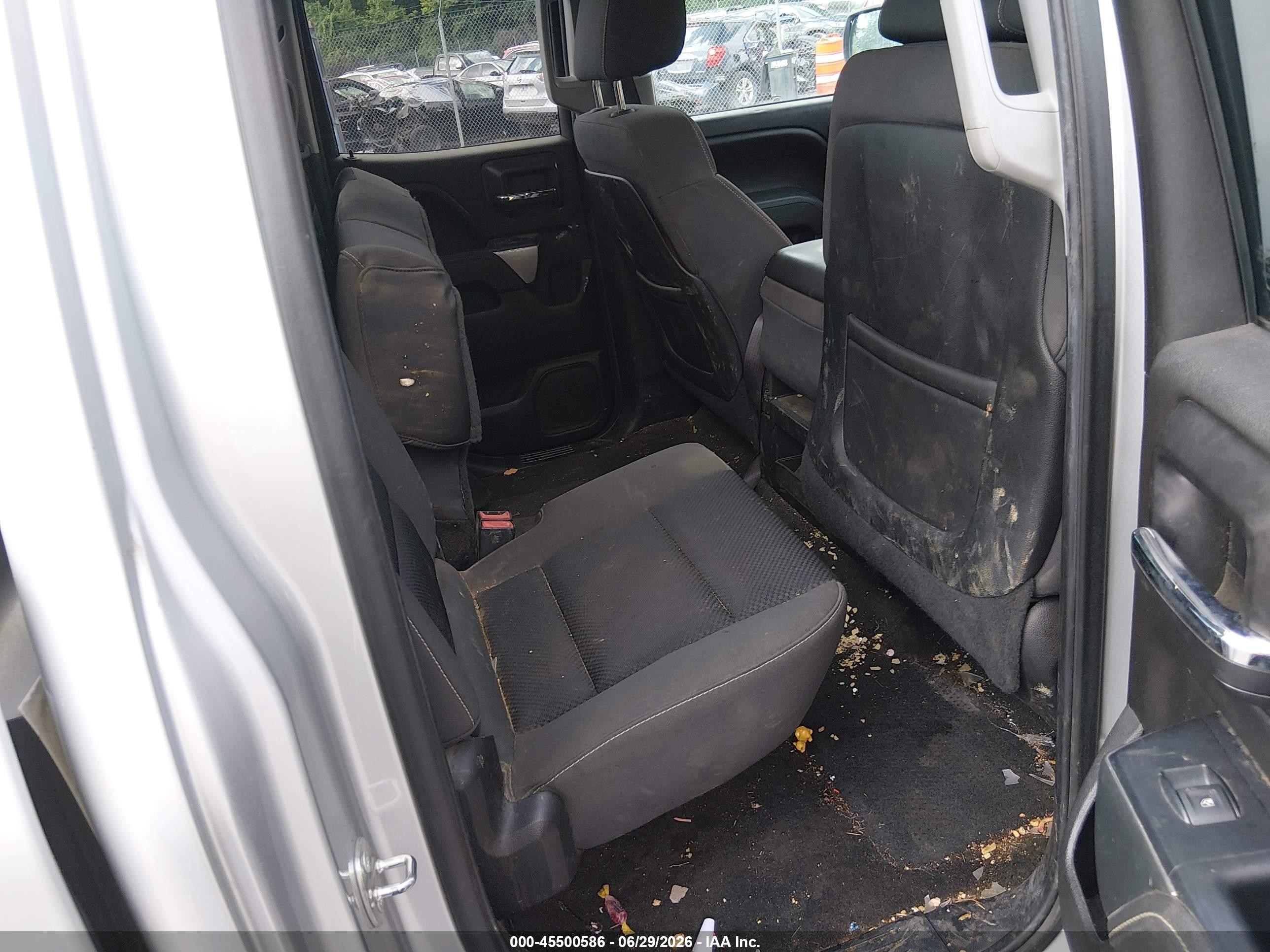 2015 Chevrolet Silverado 1500 1lt Silver vin: 1GCVKREC0FZ426430