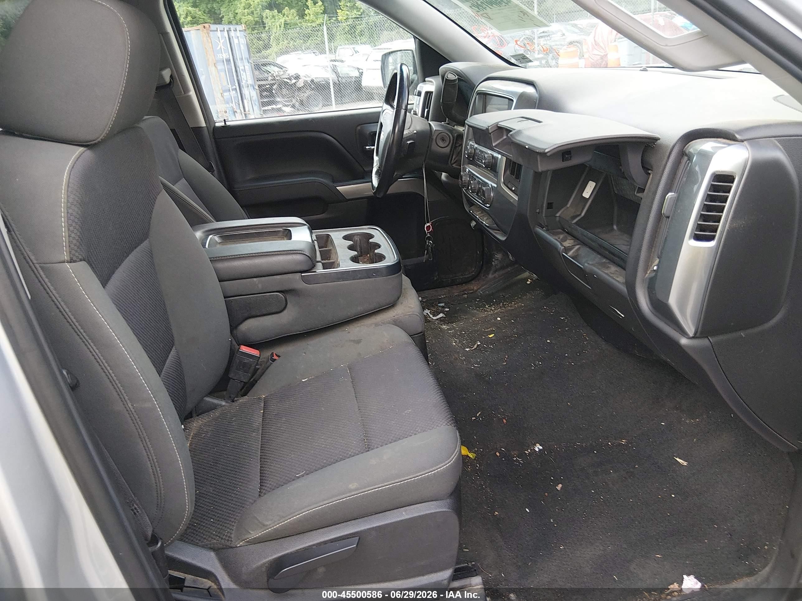 2015 Chevrolet Silverado 1500 1lt Silver vin: 1GCVKREC0FZ426430