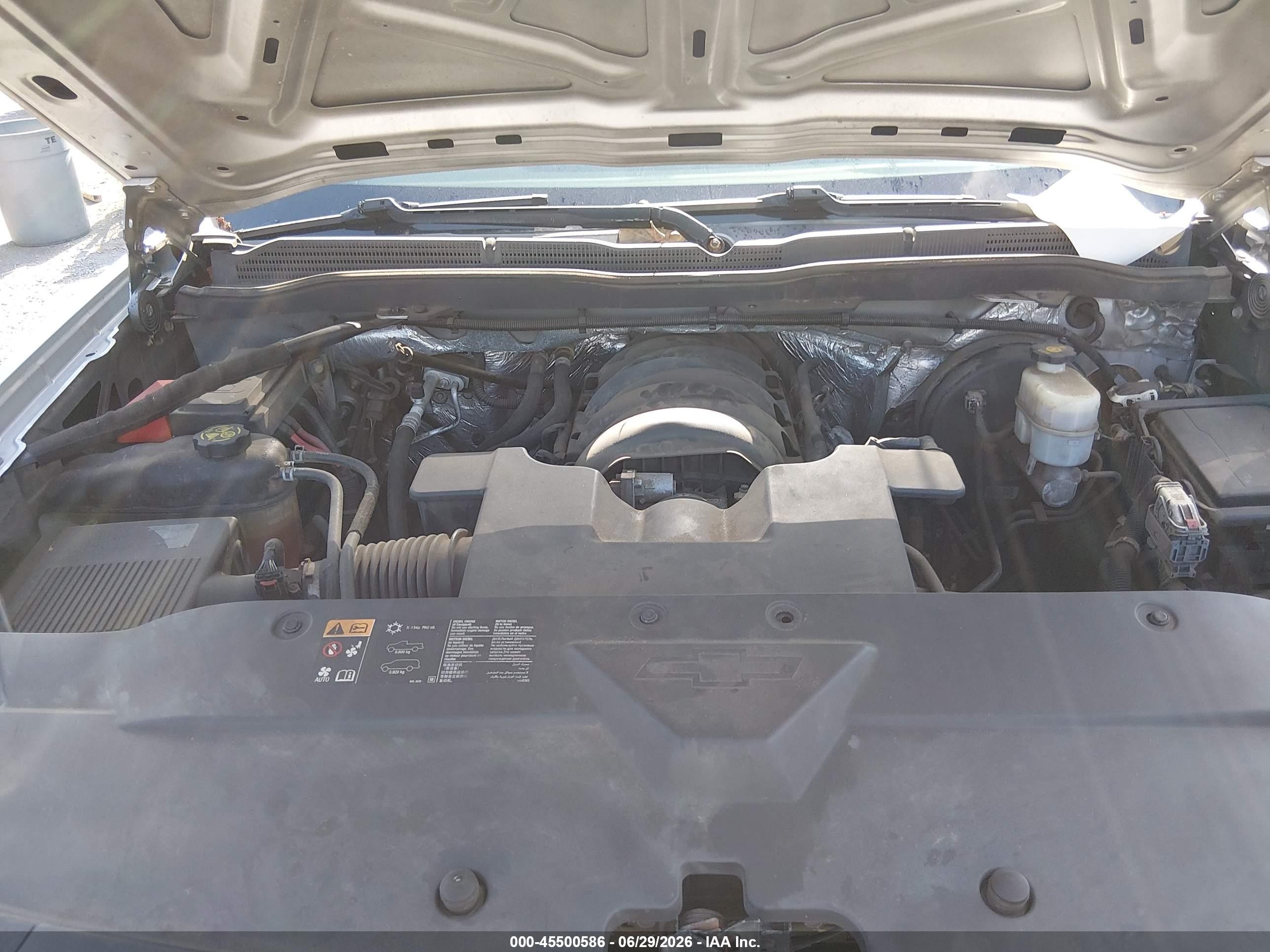 2015 Chevrolet Silverado 1500 1lt Silver vin: 1GCVKREC0FZ426430